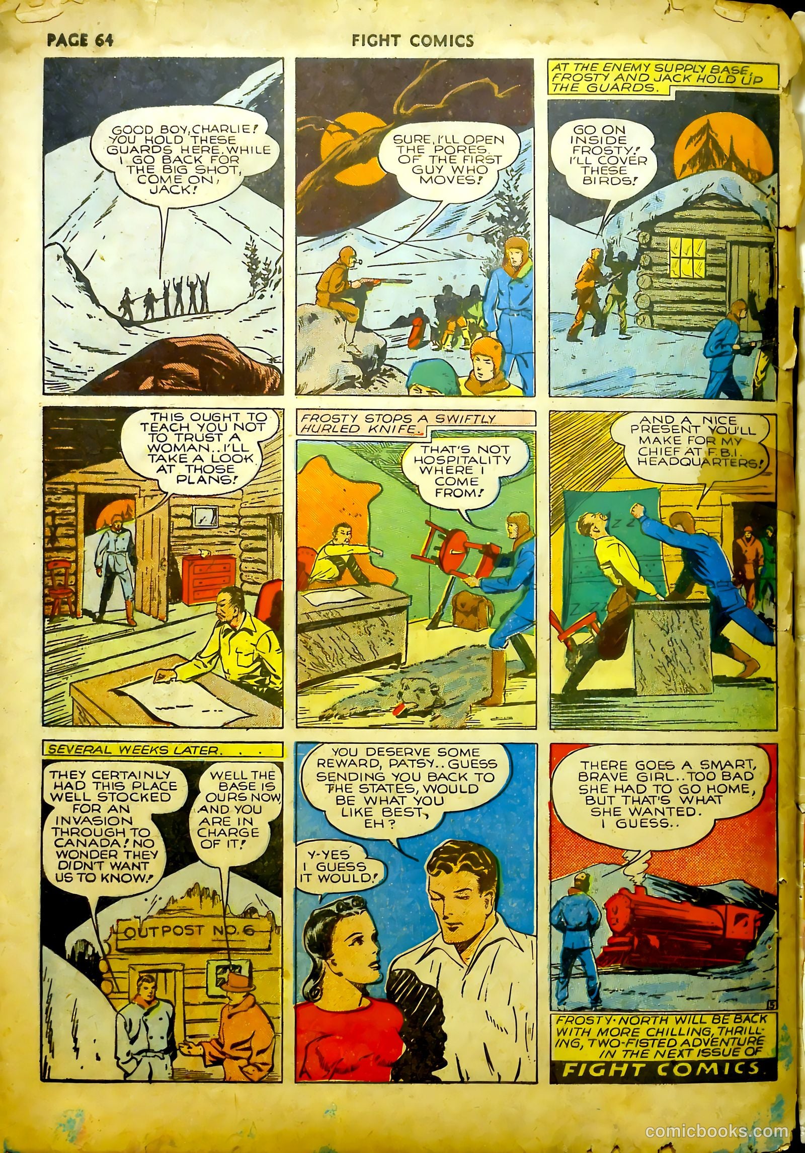 Fight Comics #11 — page 66 of 68