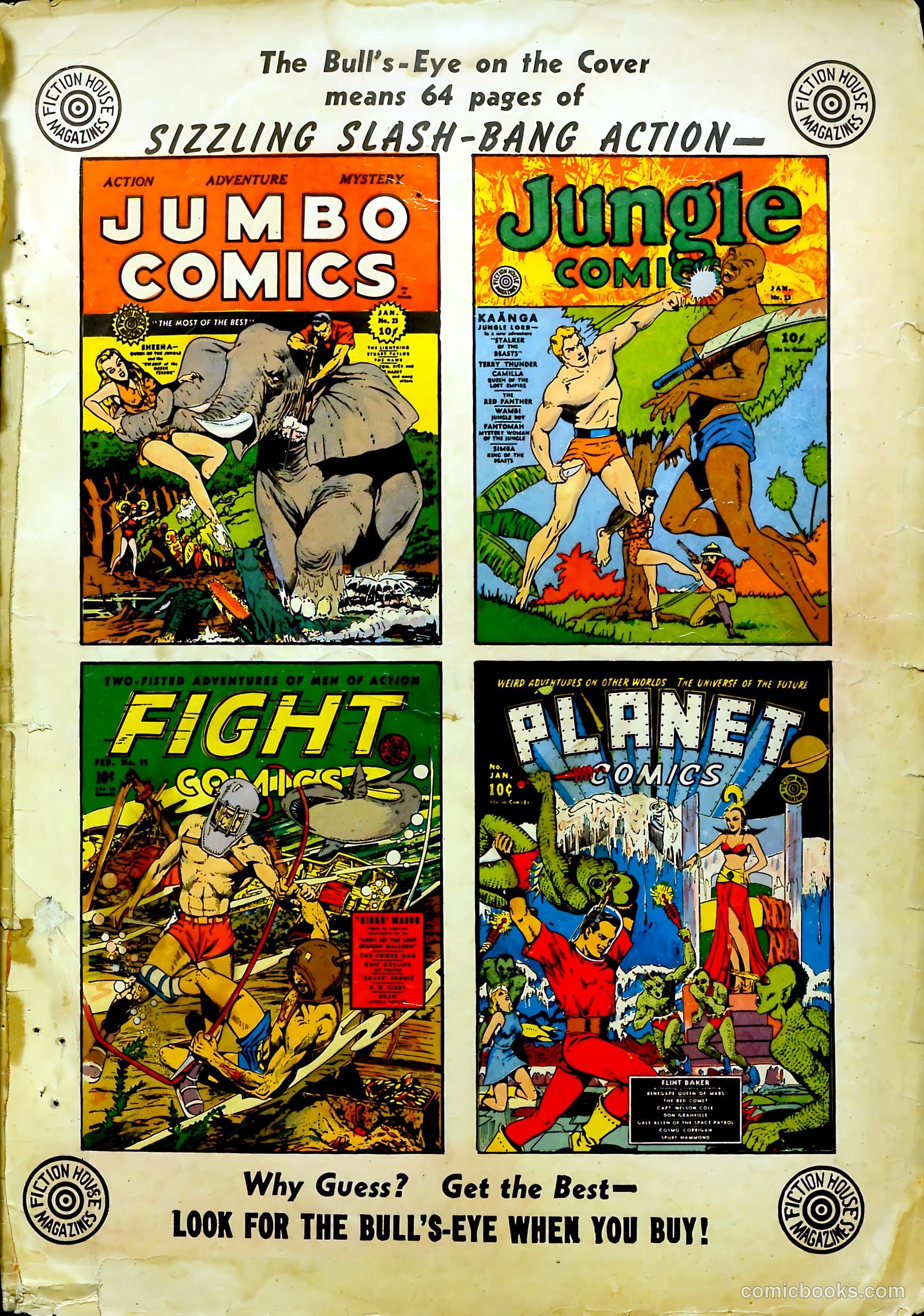 Fight Comics #11 — page 67 of 68