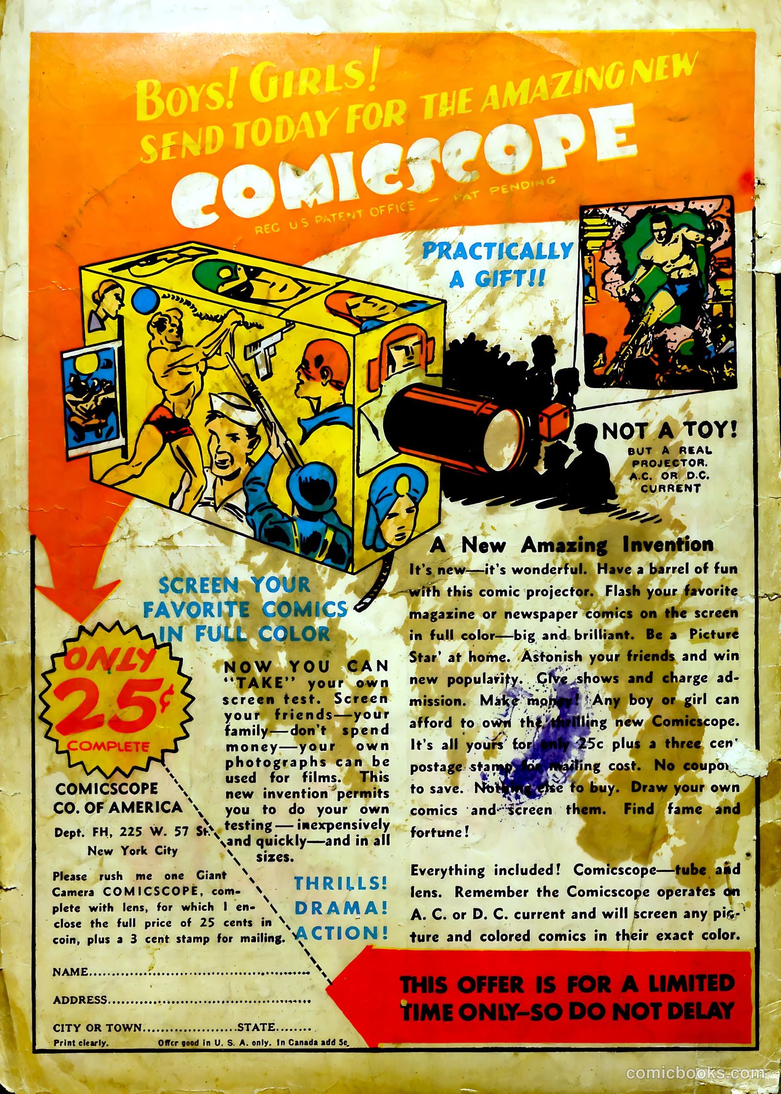 Fight Comics #11 — page 68 of 68