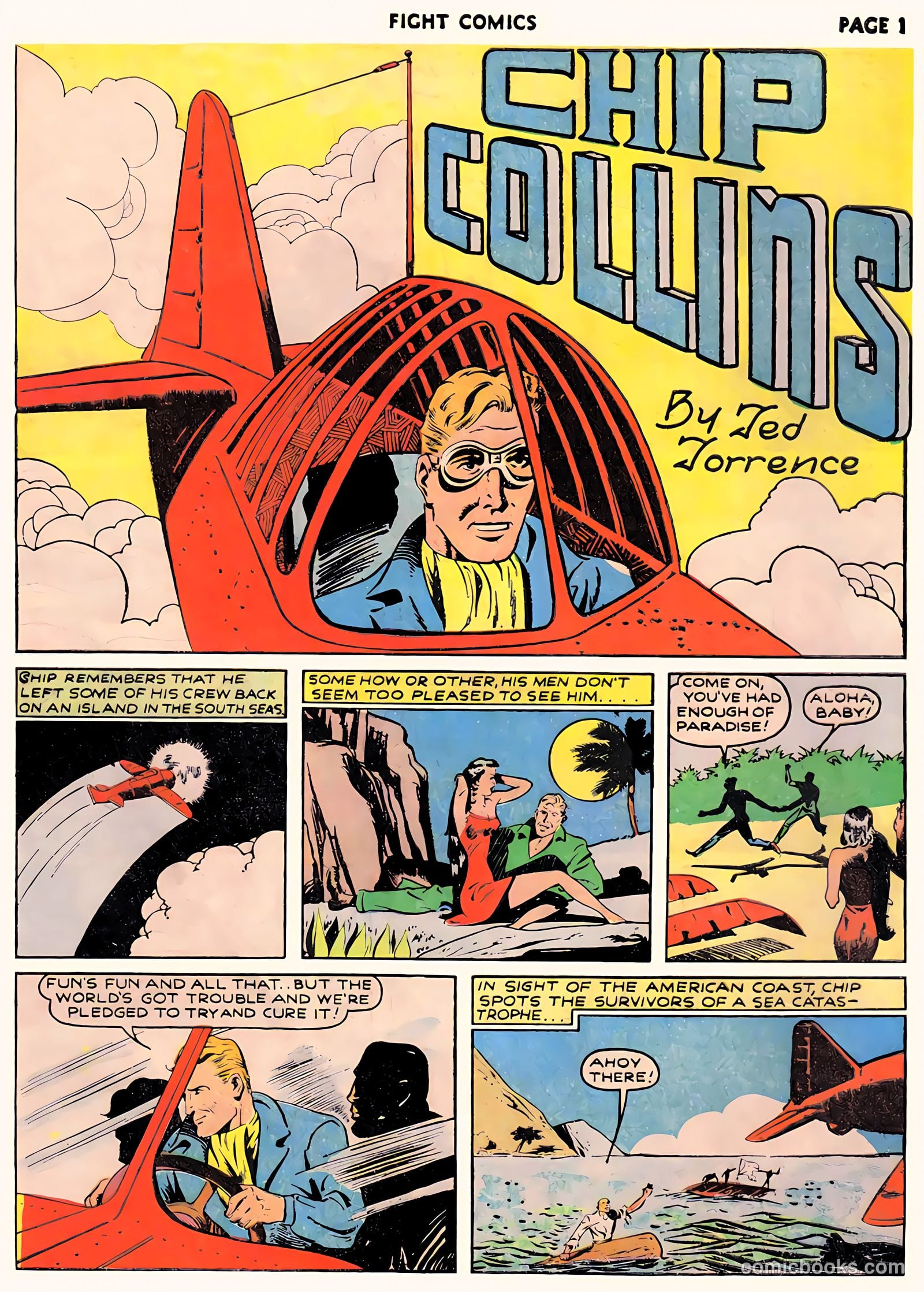 Fight Comics #12 — page 3 of 68