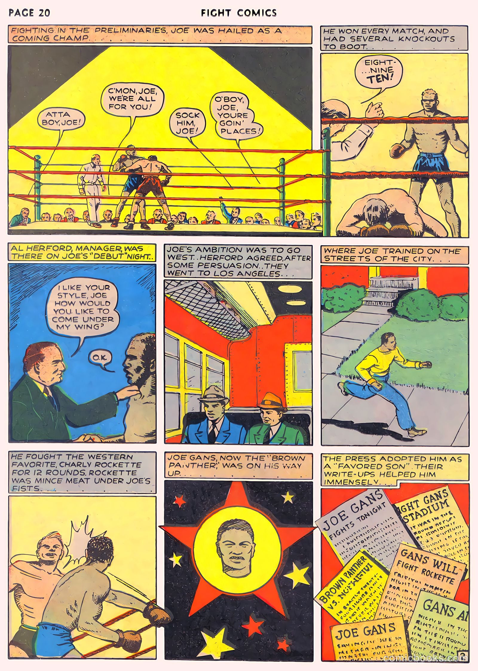 Fight Comics #12 — page 22 of 68