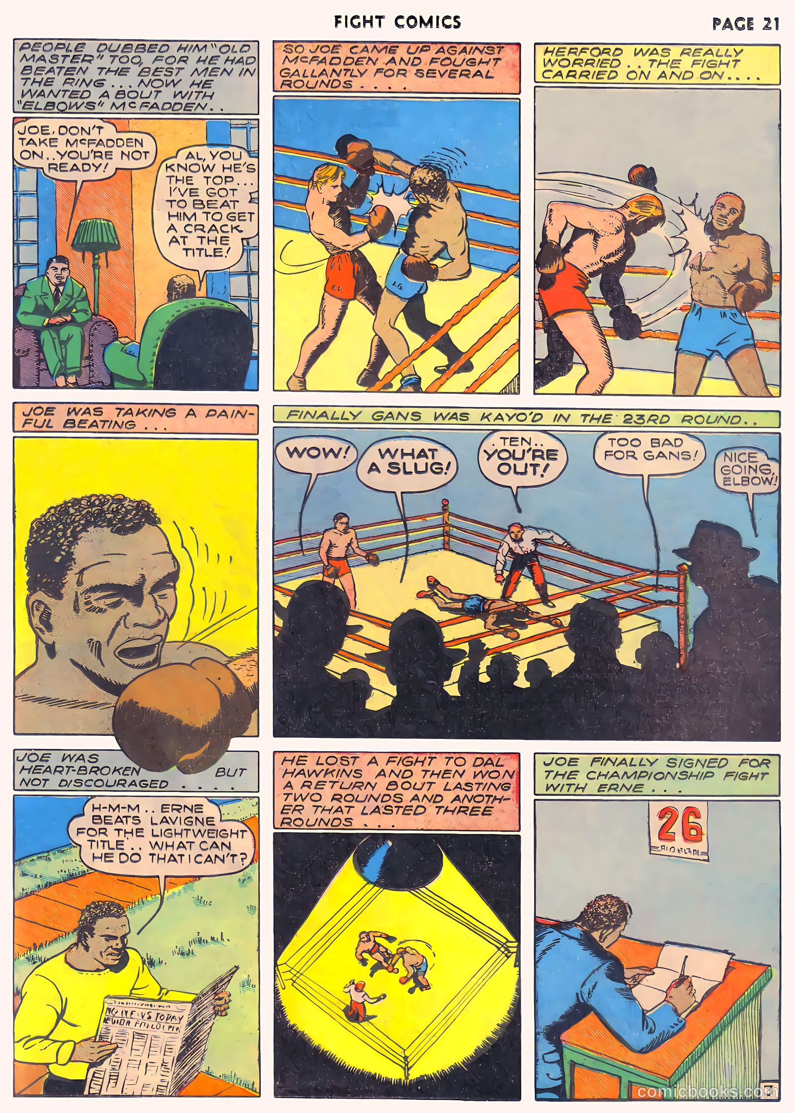 Fight Comics #12 — page 23 of 68