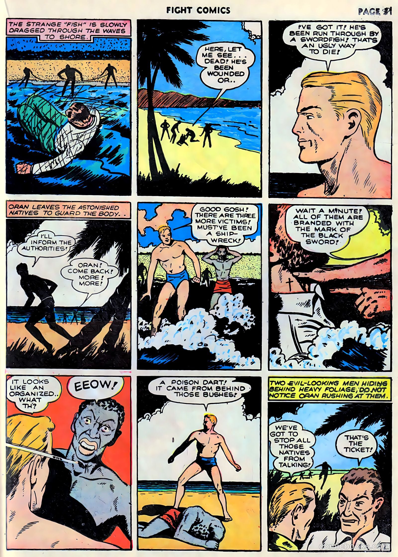 Fight Comics #12 — page 33 of 68