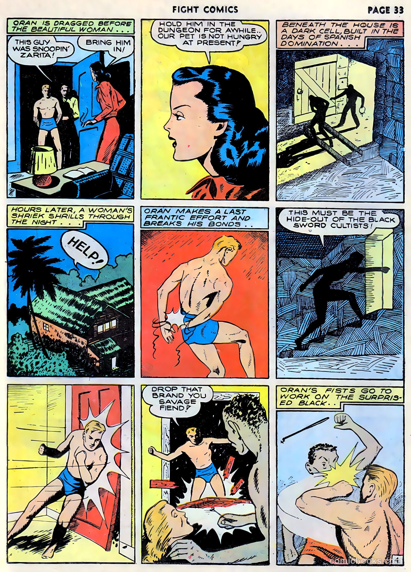 Fight Comics #12 — page 35 of 68