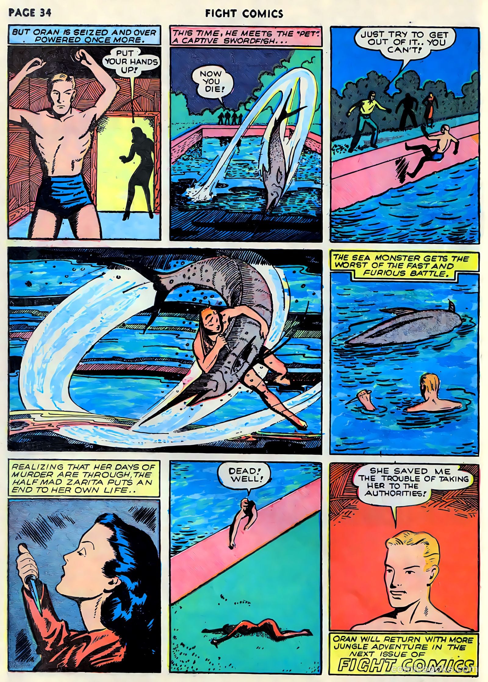 Fight Comics #12 — page 36 of 68