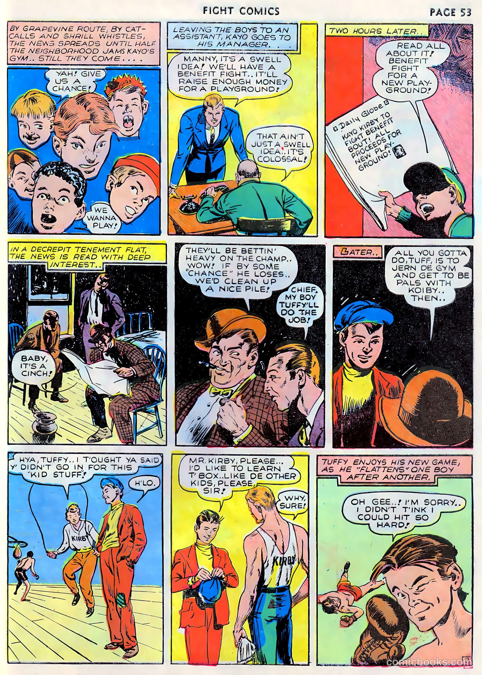 Fight Comics #12 — page 55 of 68