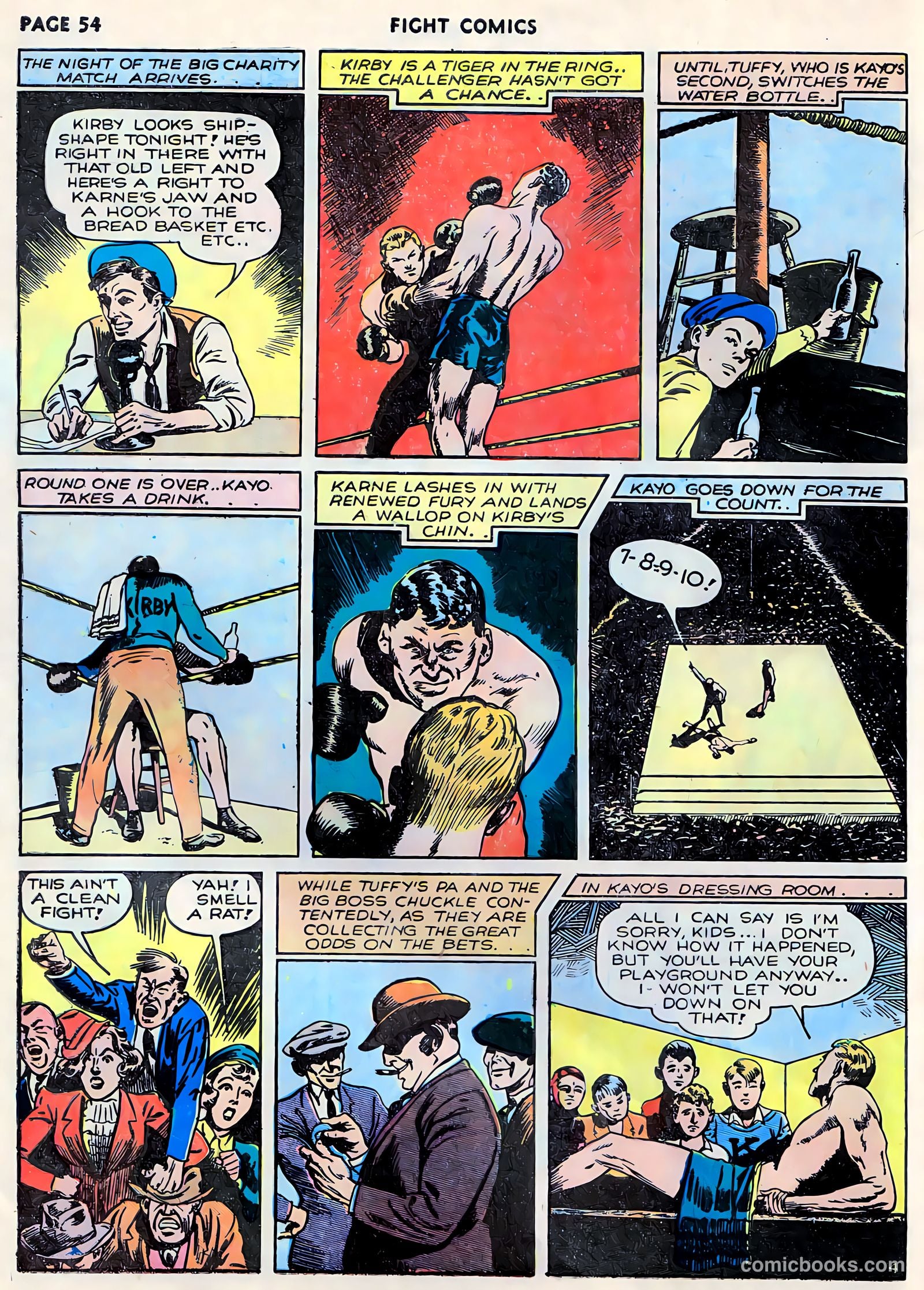Fight Comics #12 — page 56 of 68
