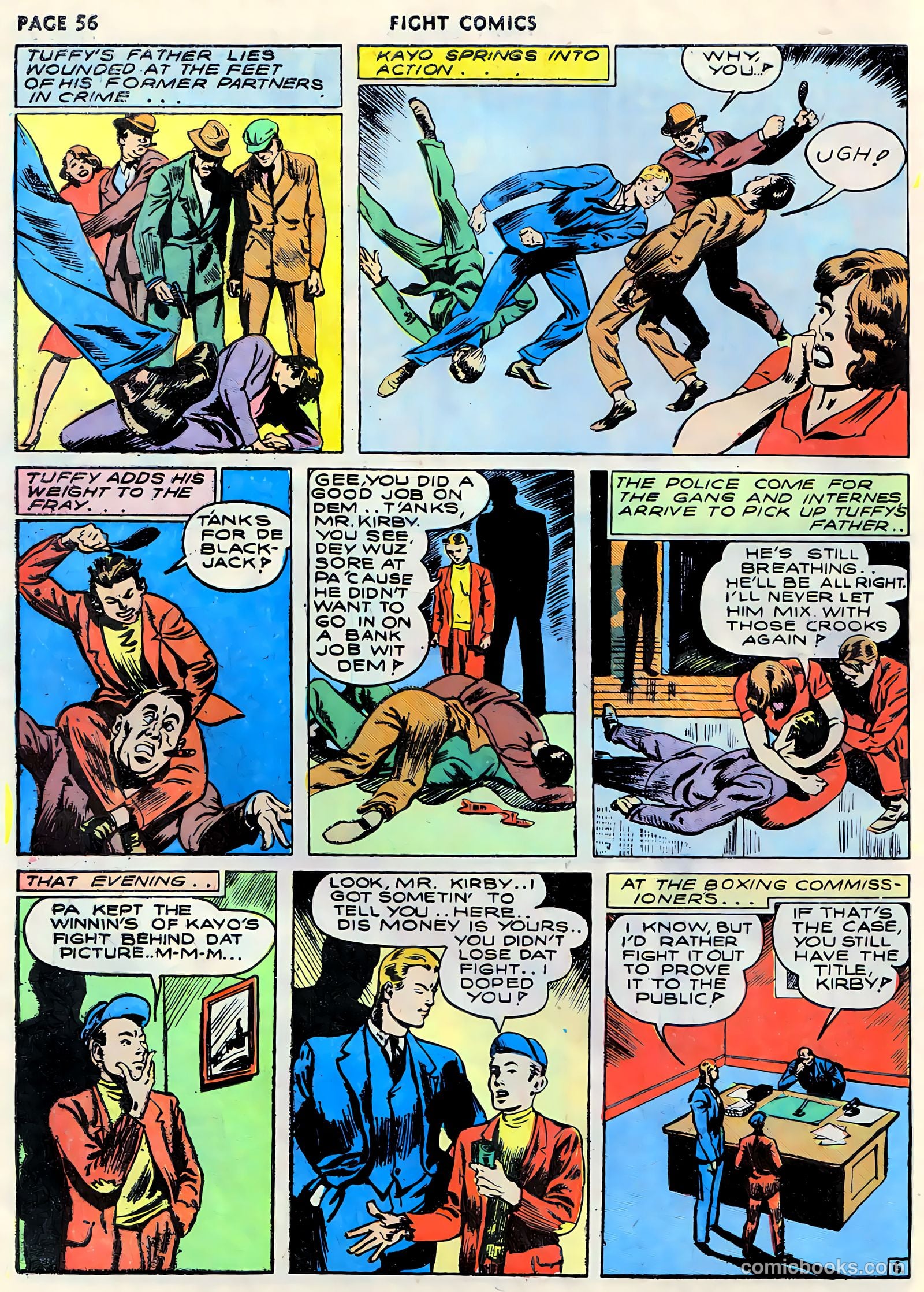 Fight Comics #12 — page 58 of 68