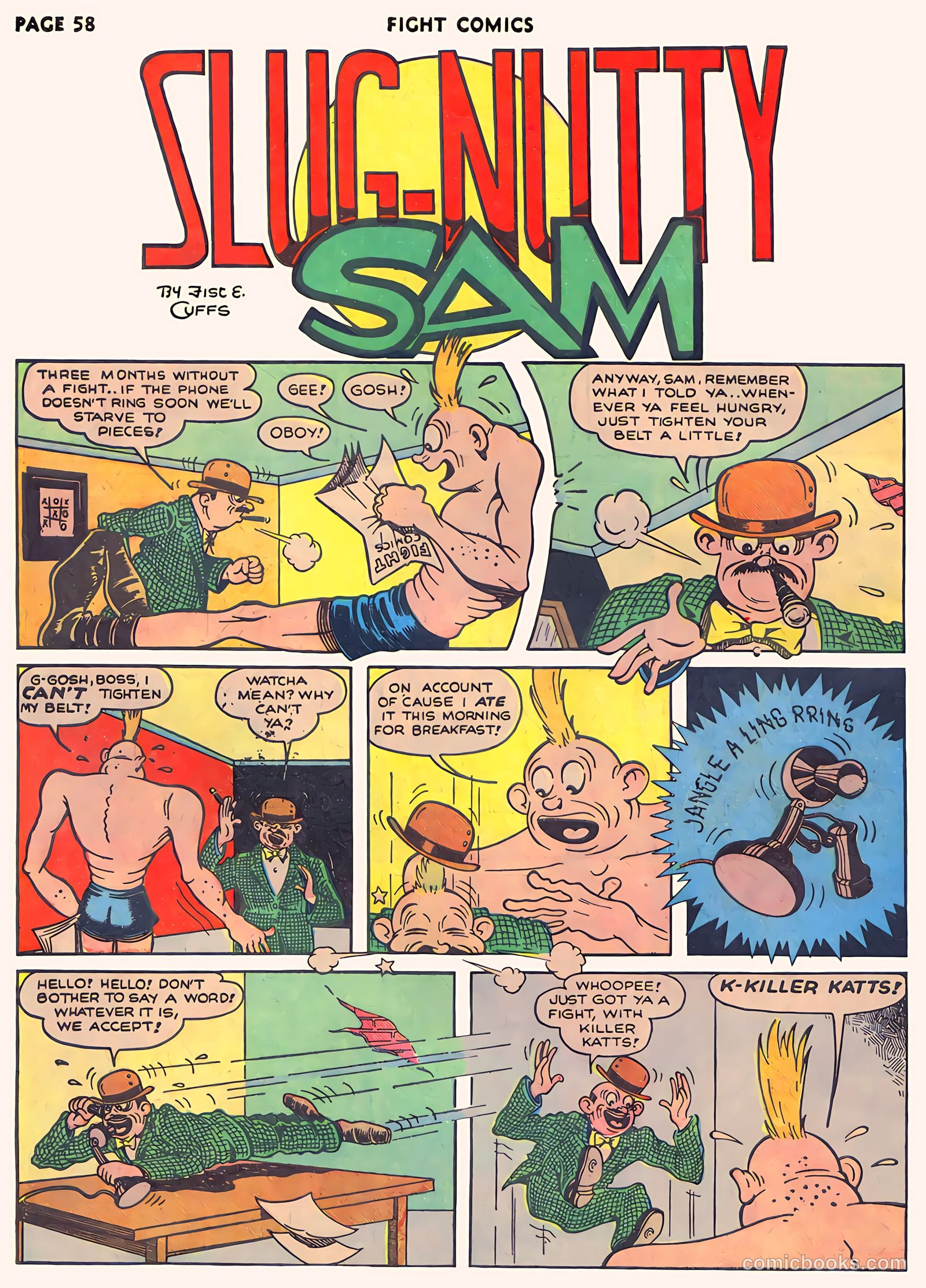 Fight Comics #12 — page 60 of 68