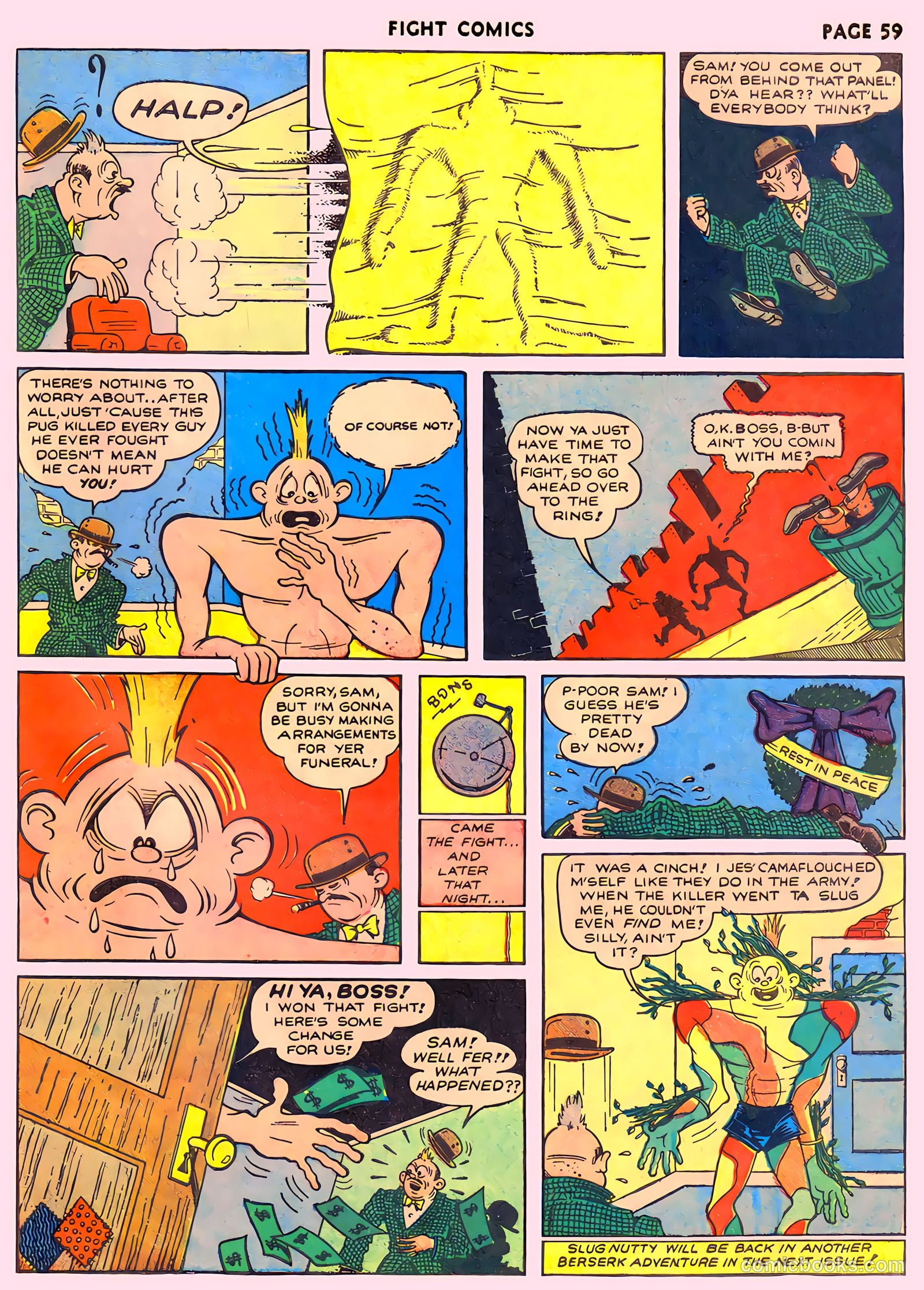 Fight Comics #12 — page 61 of 68