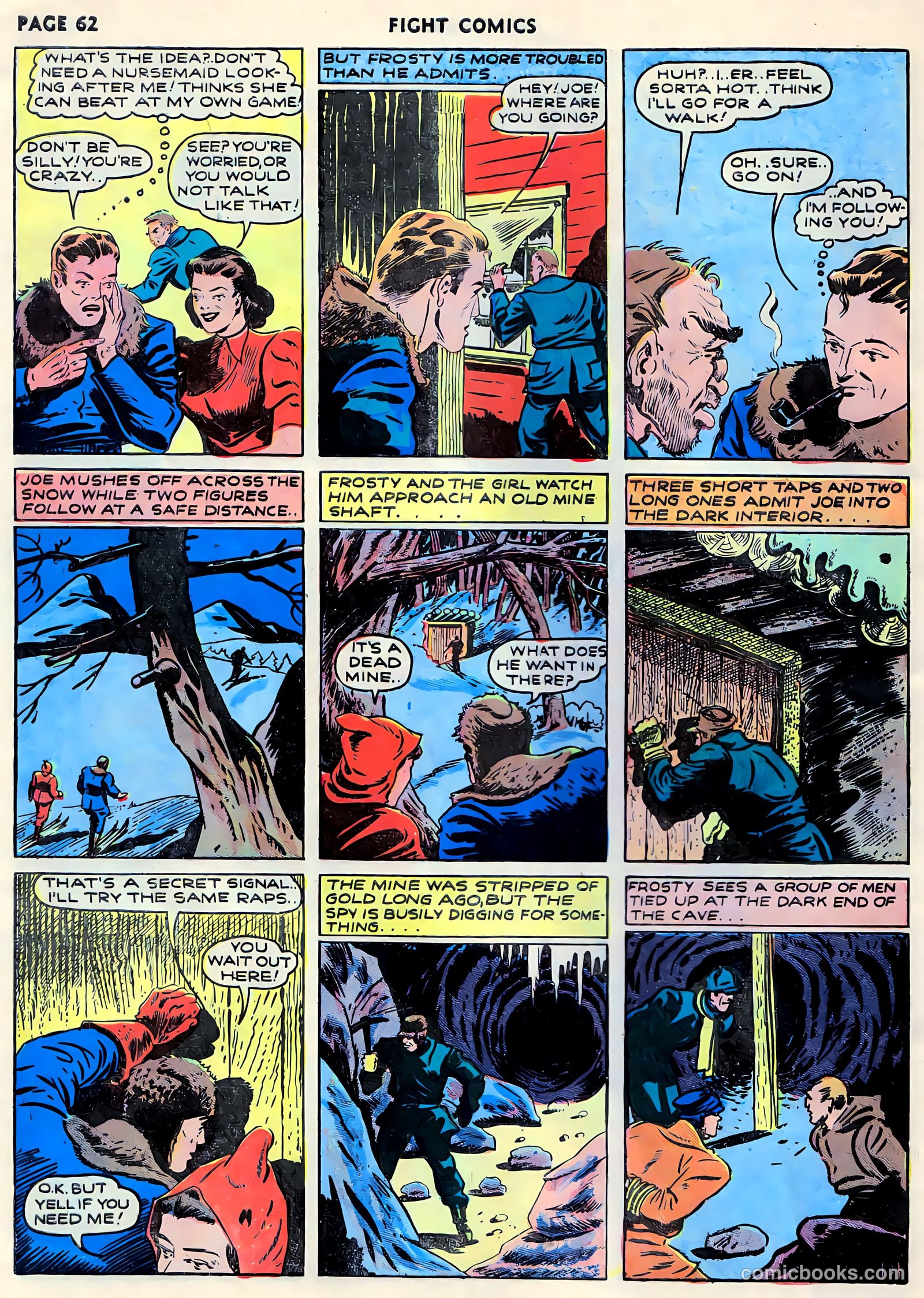 Fight Comics #12 — page 64 of 68