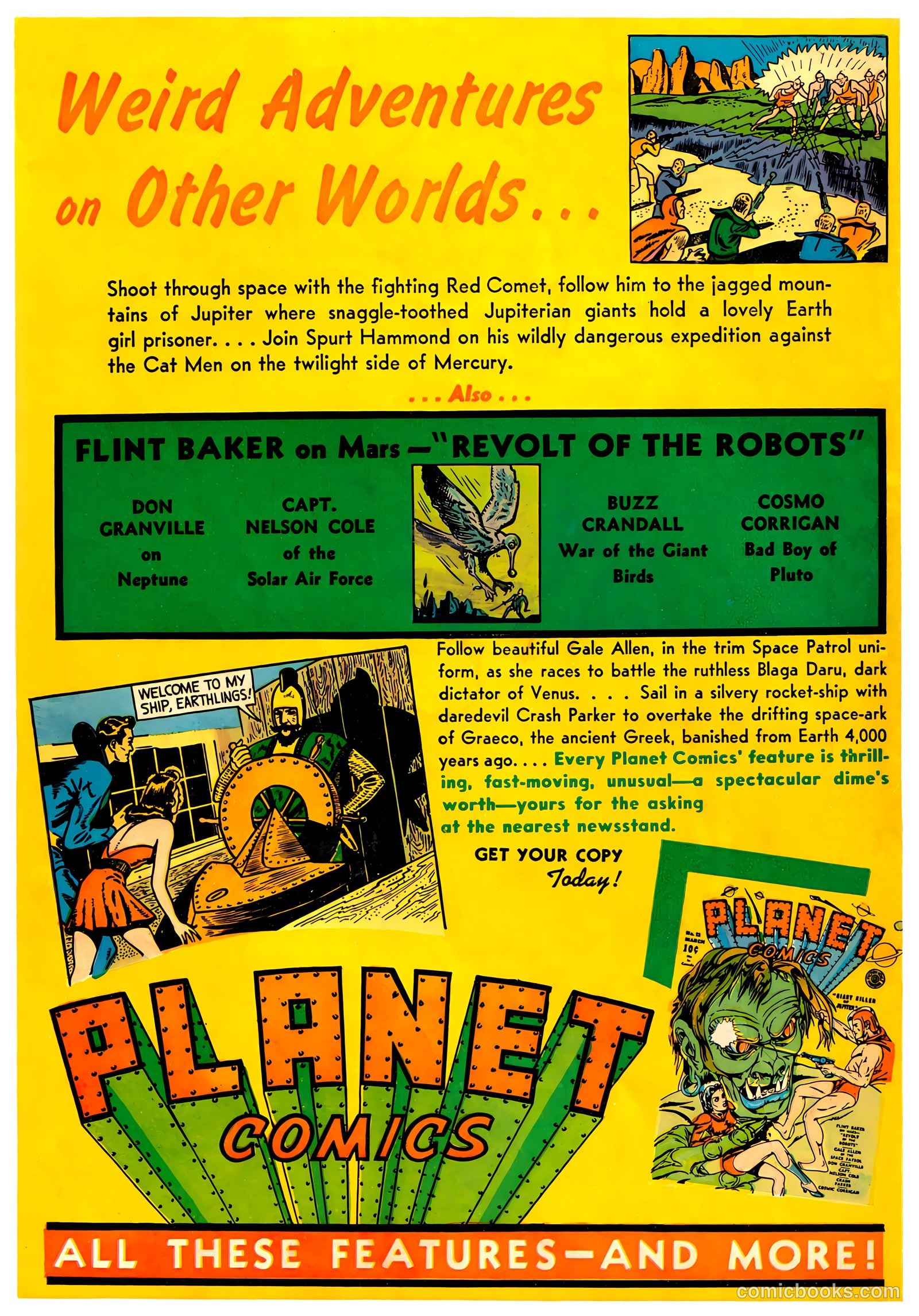 Fight Comics #12 — page 68 of 68