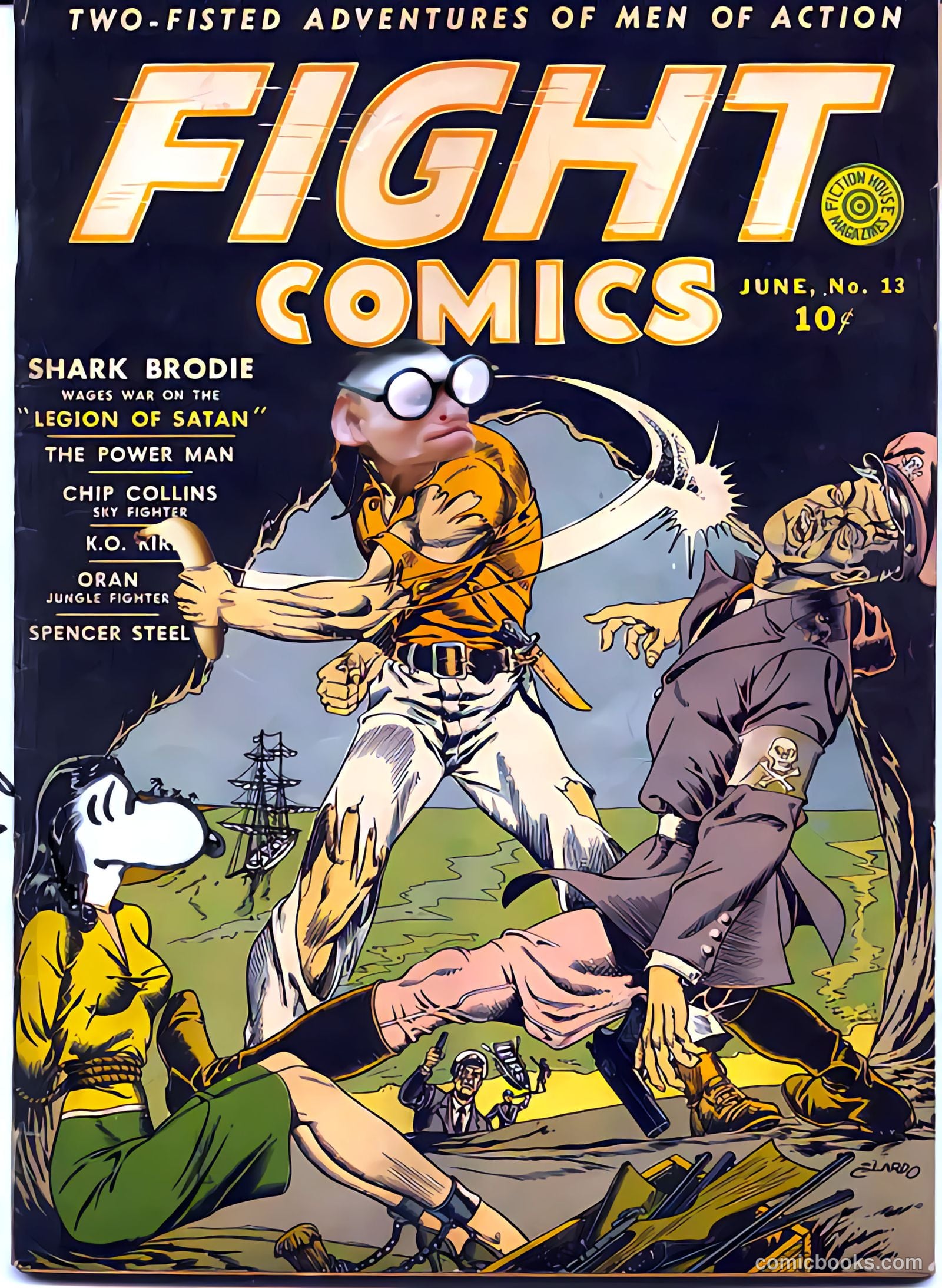 Fight Comics #13 — page 2 of 68