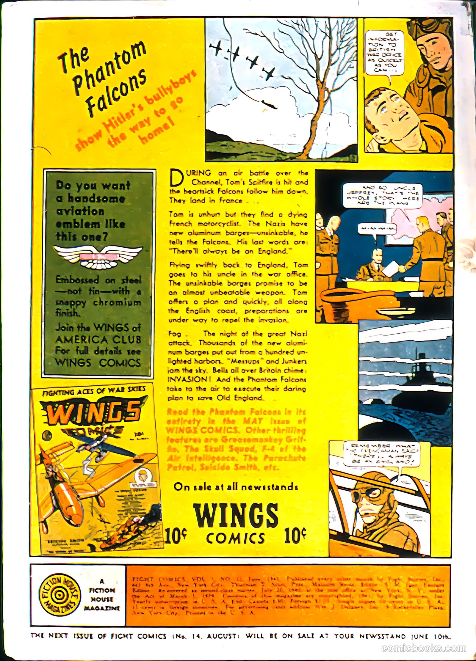 Fight Comics #13 — page 3 of 68
