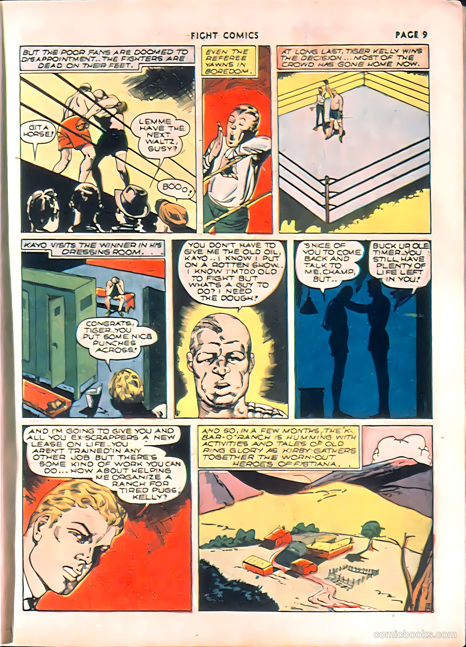 Fight Comics #13 — page 12 of 68