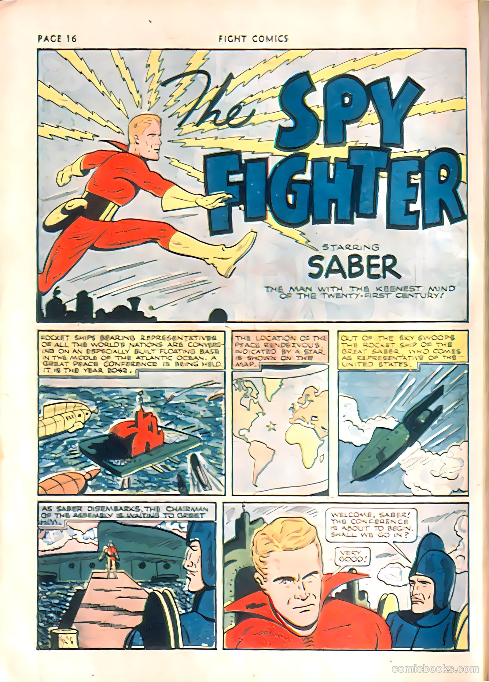 Fight Comics #13 — page 19 of 68