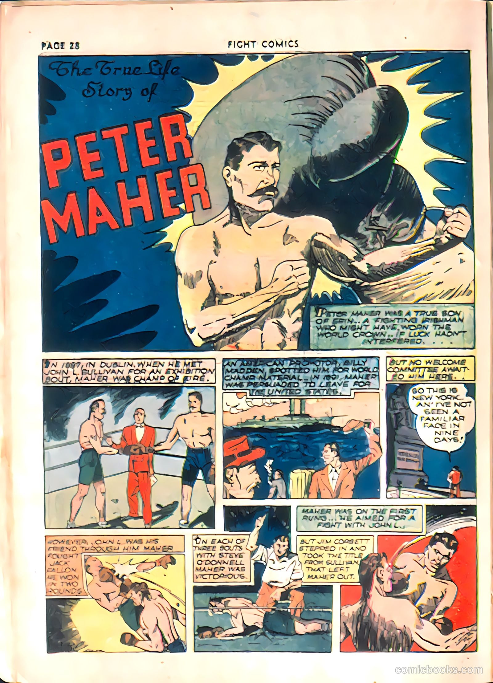 Fight Comics #13 — page 31 of 68
