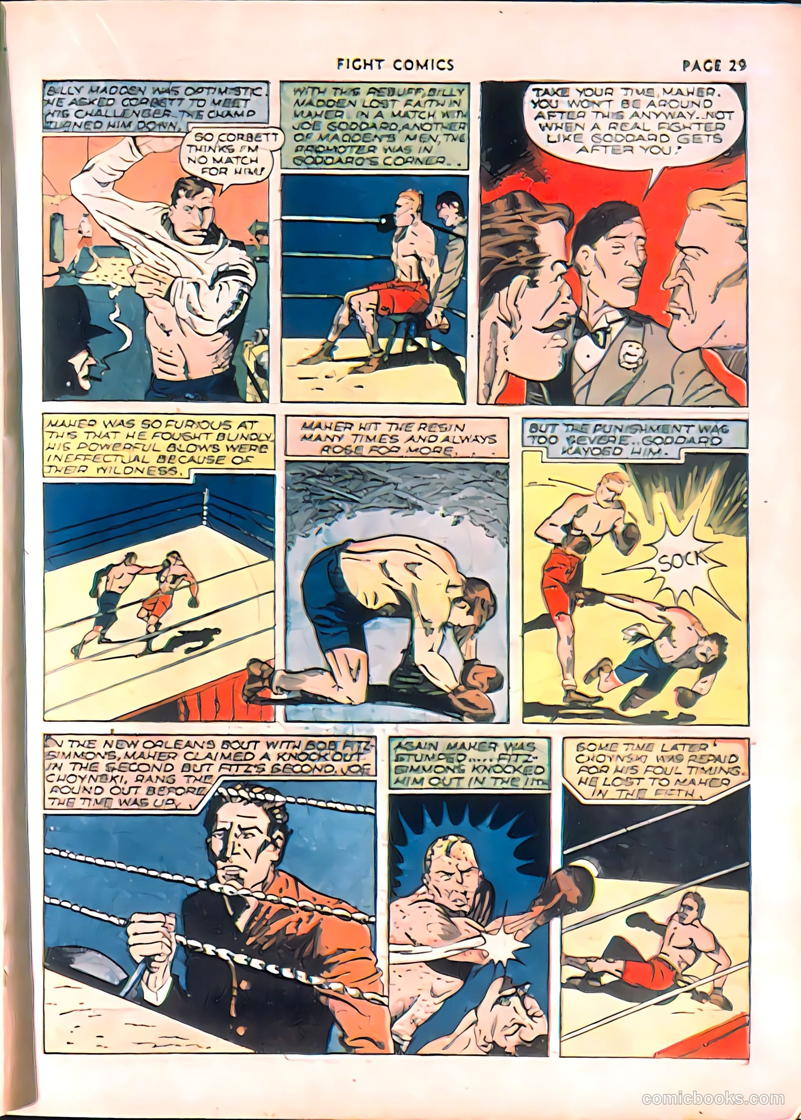 Fight Comics #13 — page 32 of 68