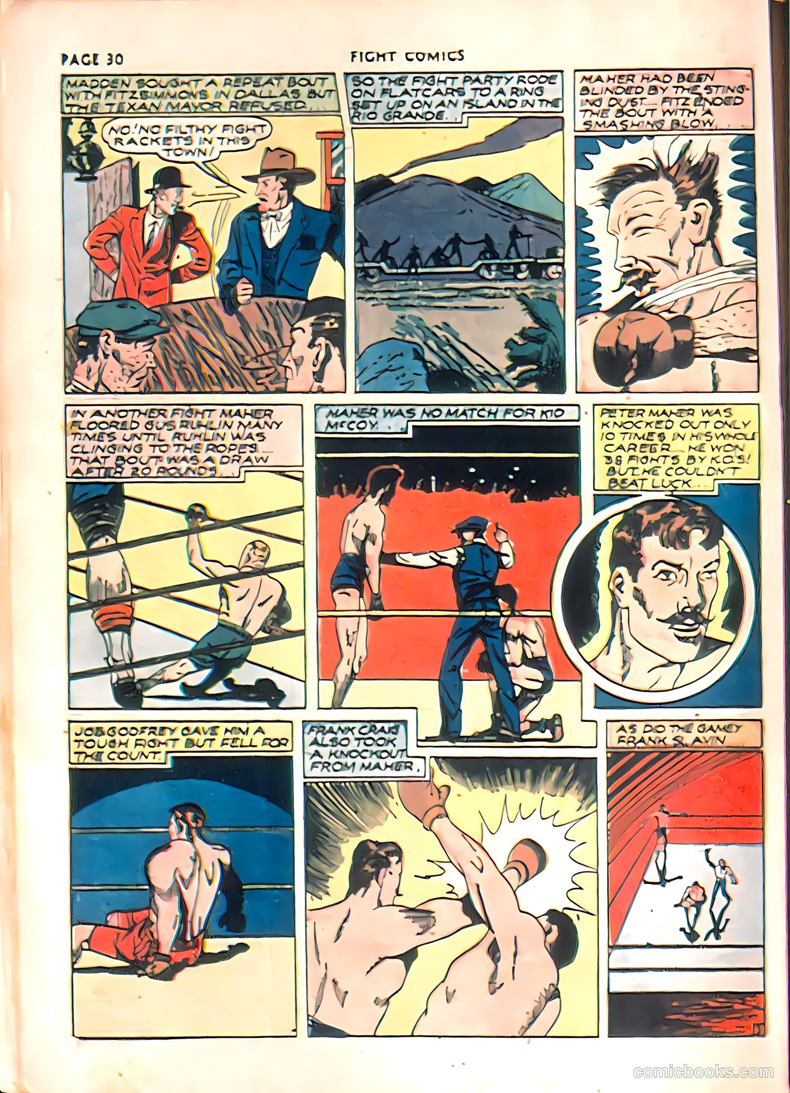 Fight Comics #13 — page 33 of 68