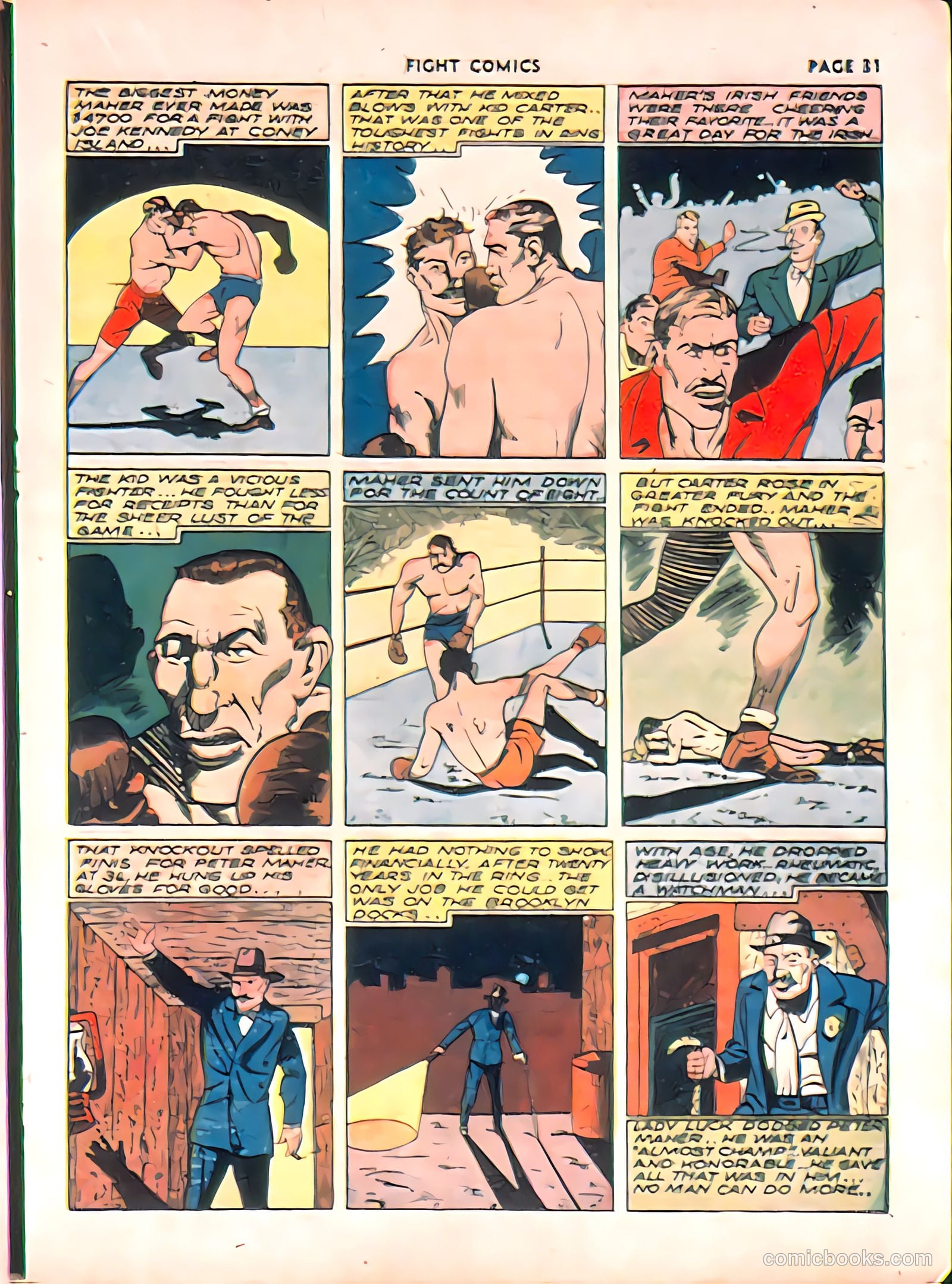 Fight Comics #13 — page 34 of 68