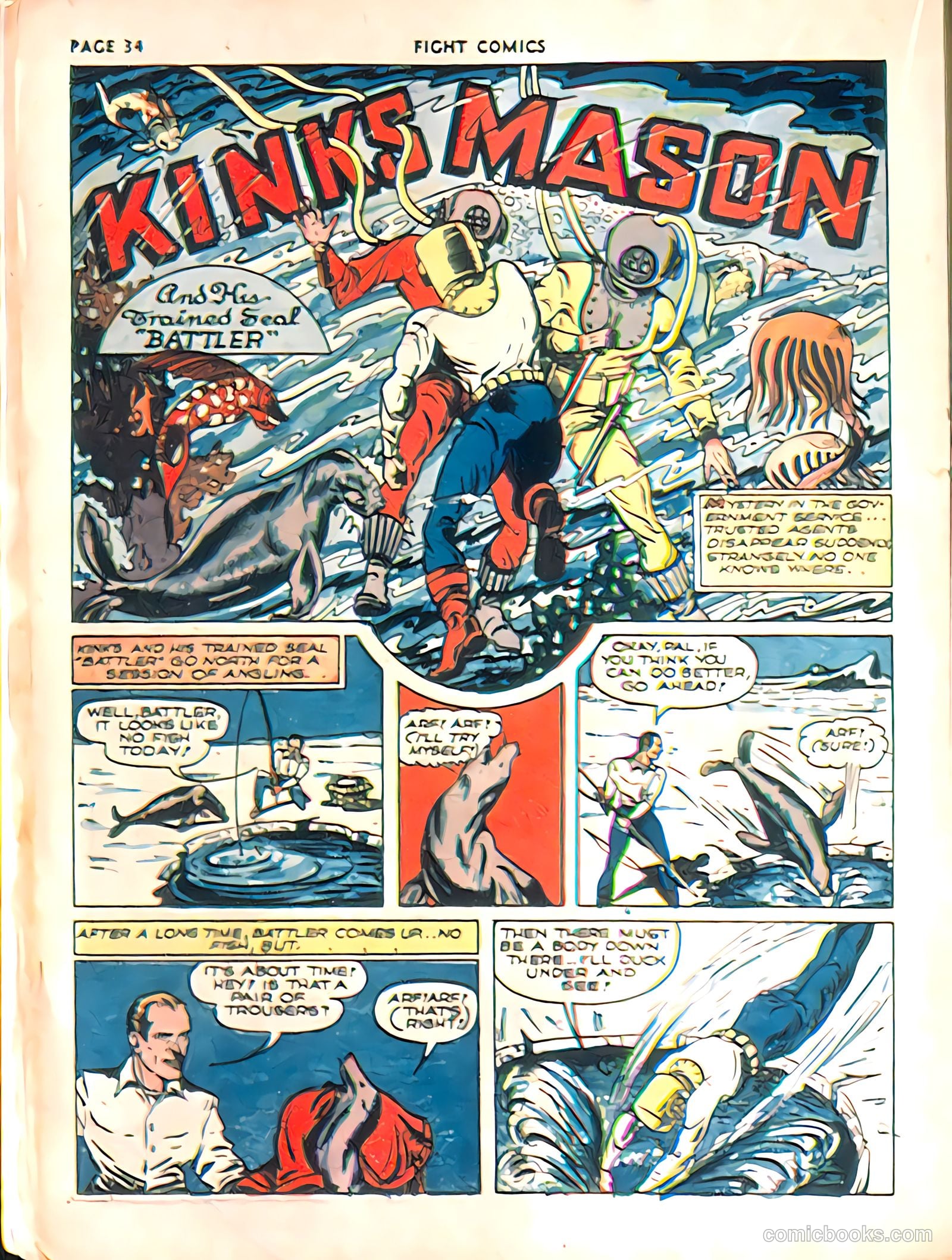 Fight Comics #13 — page 36 of 68