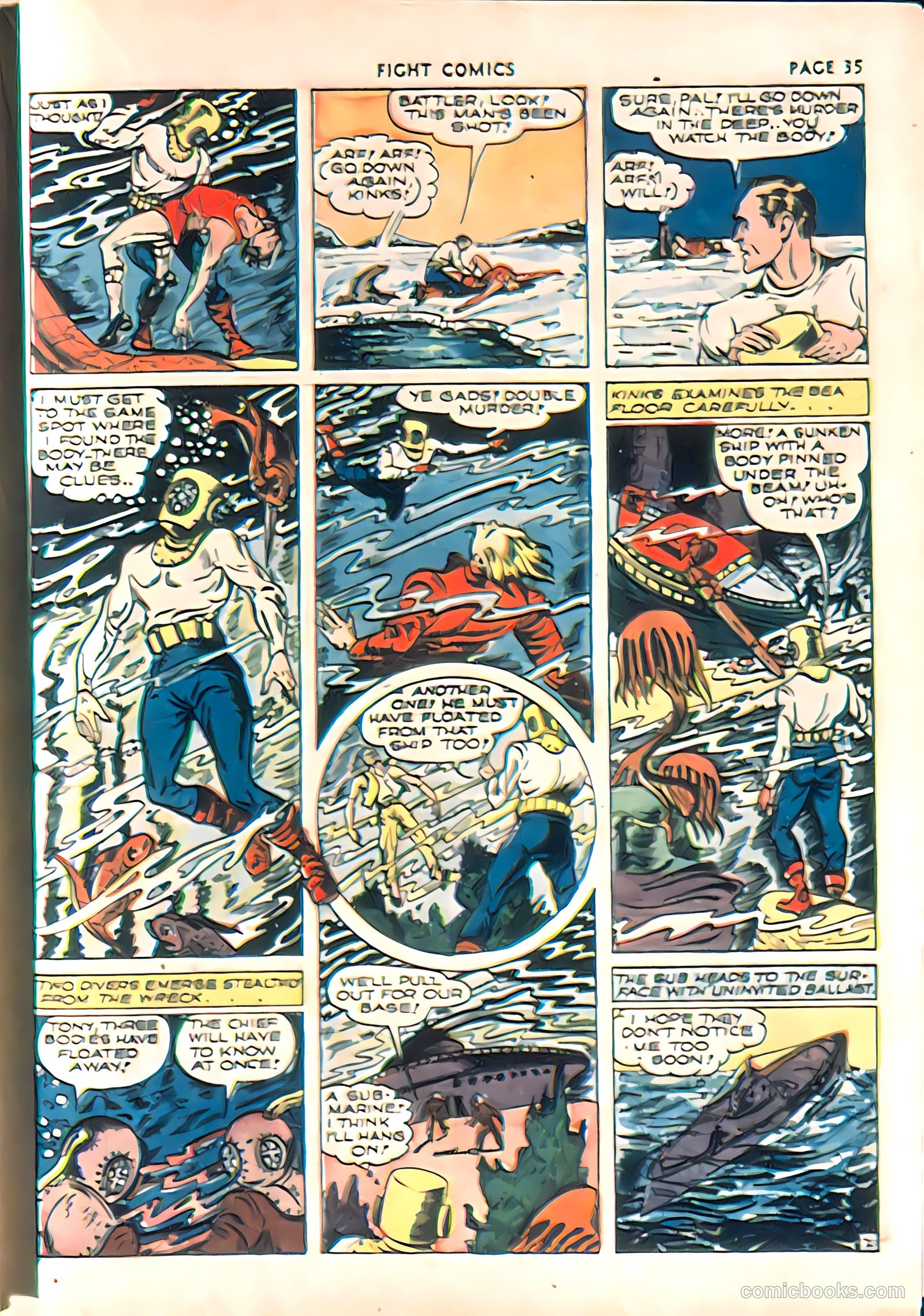 Fight Comics #13 — page 37 of 68