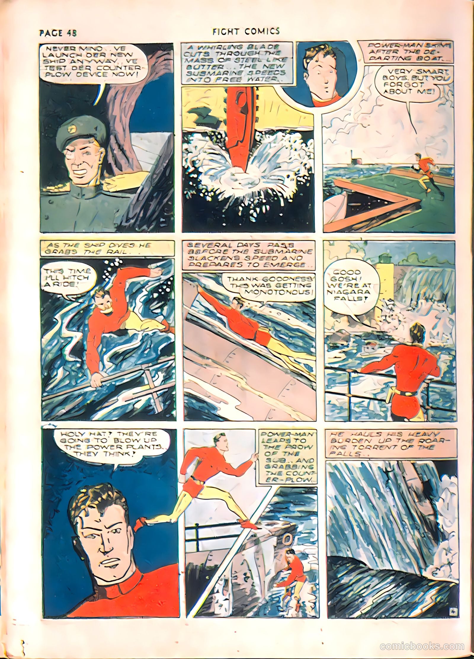 Fight Comics #13 — page 50 of 68
