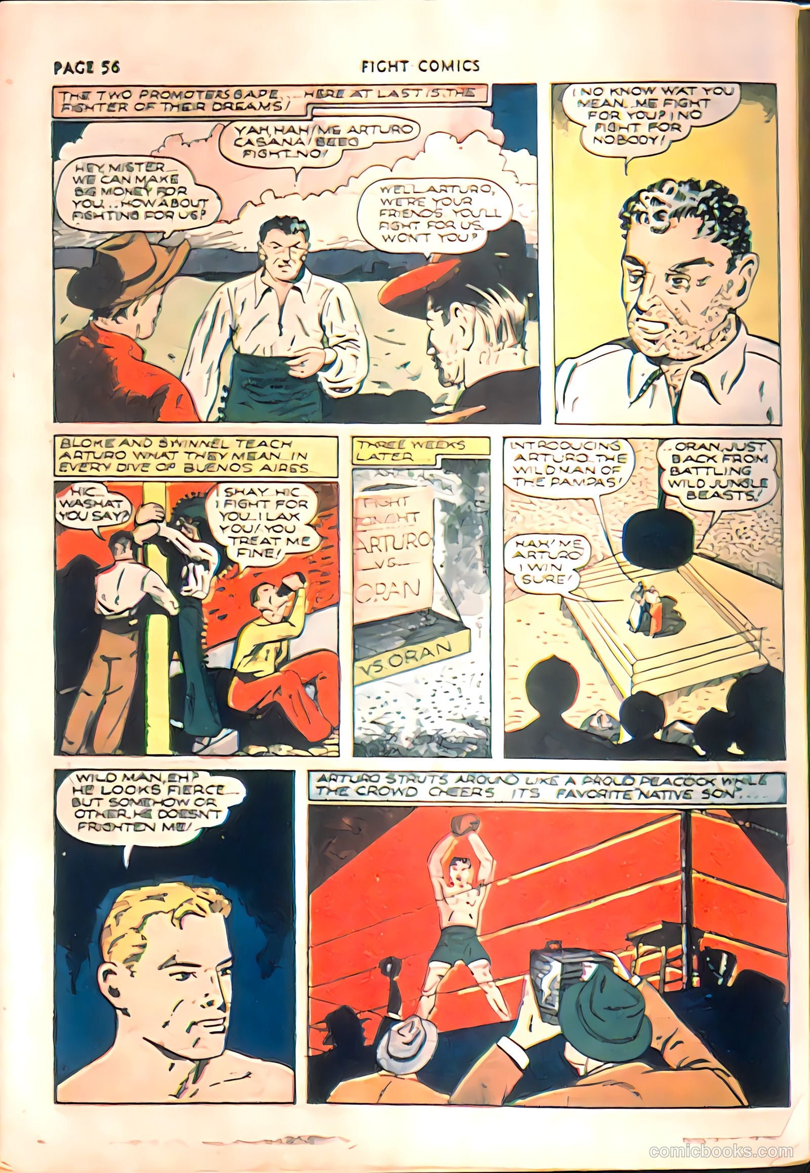 Fight Comics #13 — page 58 of 68