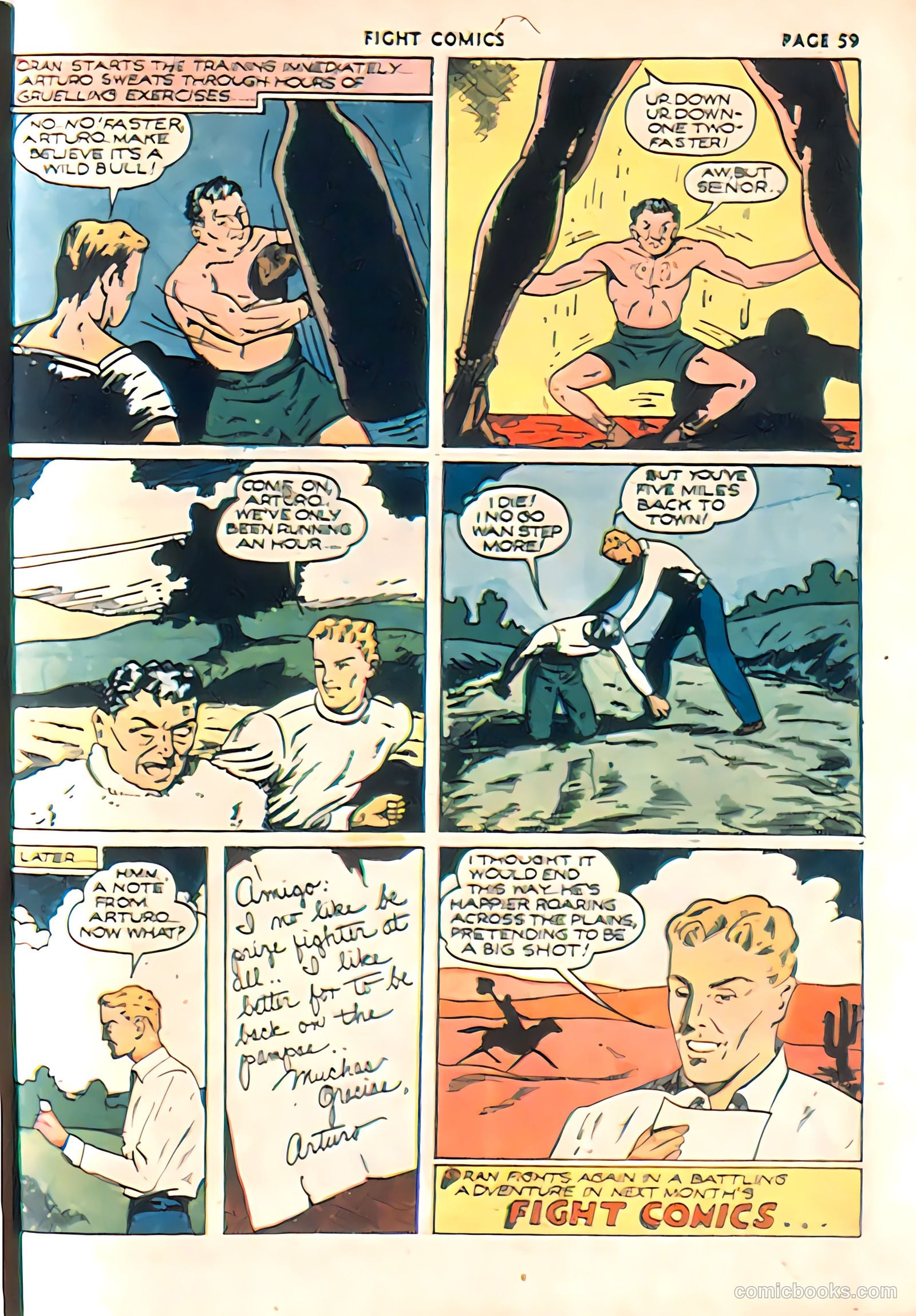 Fight Comics #13 — page 61 of 68