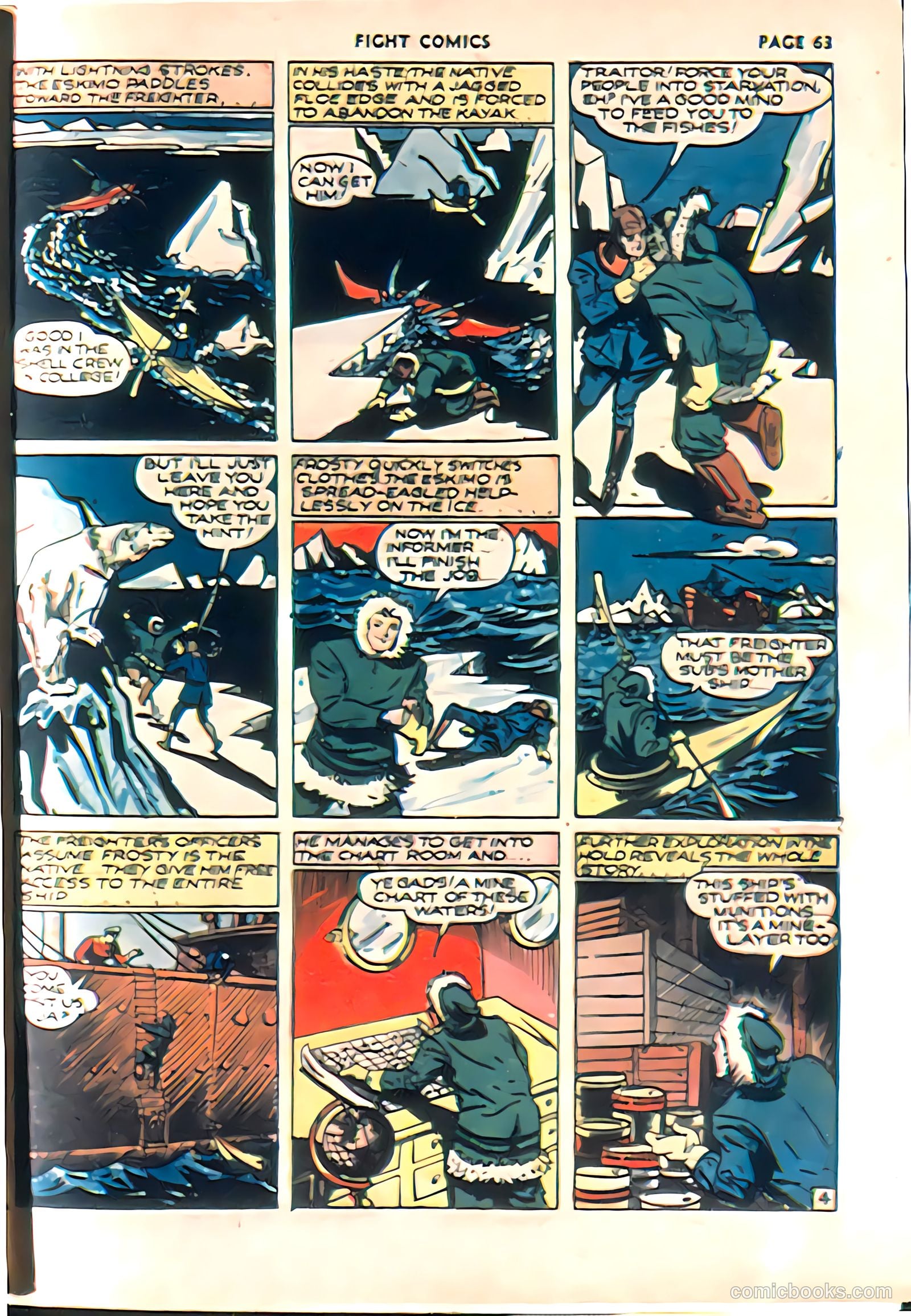 Fight Comics #13 — page 65 of 68