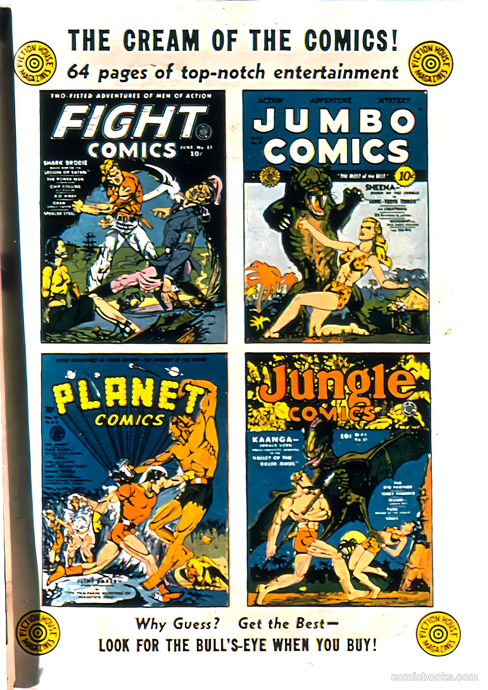 Fight Comics #13 — page 67 of 68