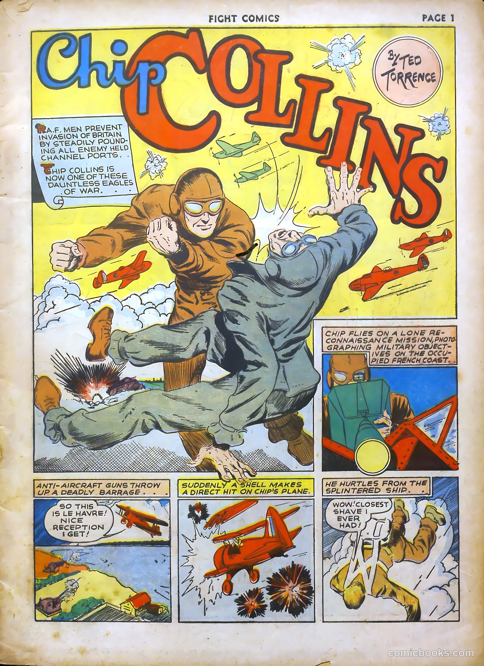 Fight Comics #14 — page 4 of 69
