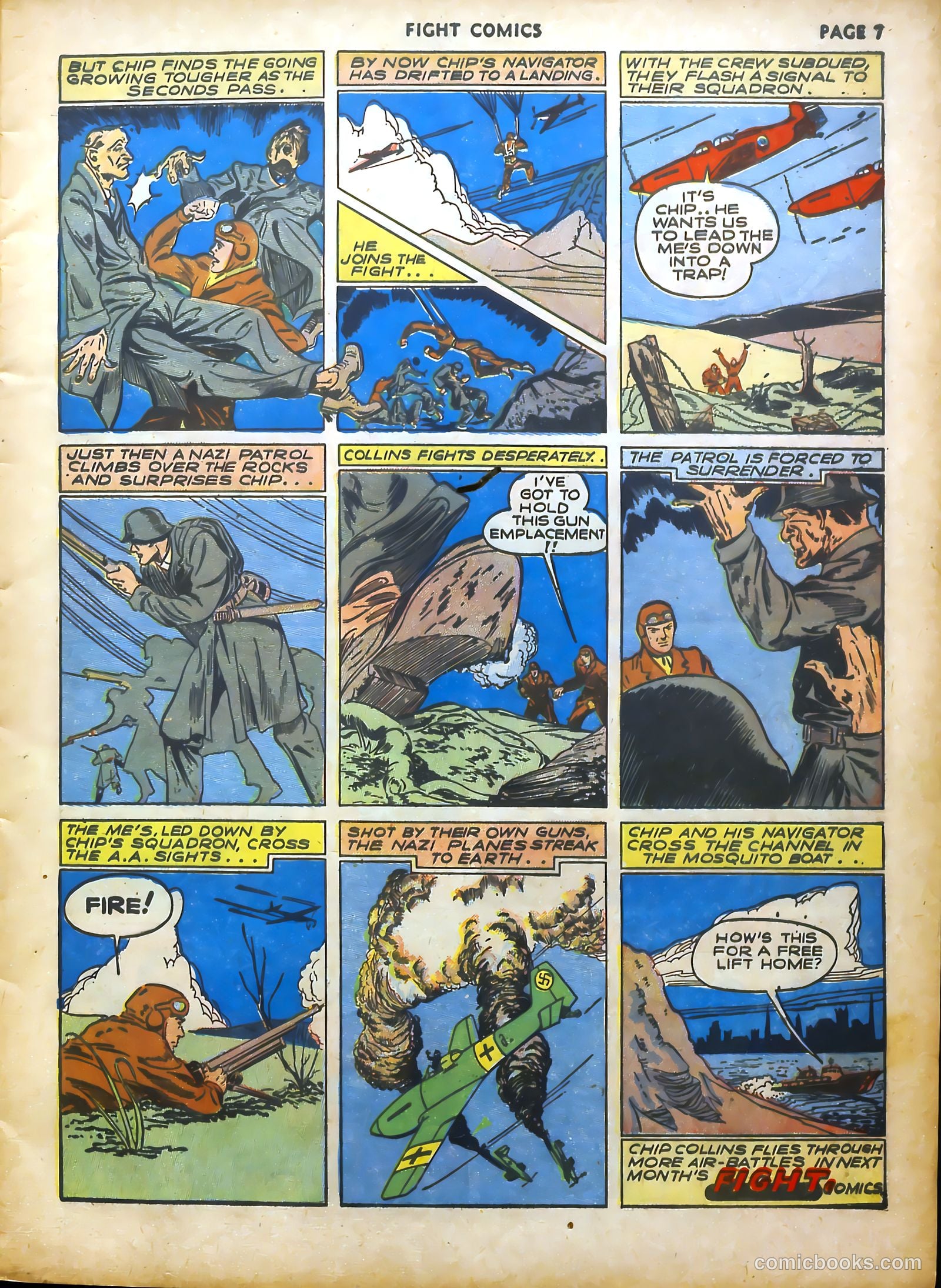 Fight Comics #14 — page 10 of 69
