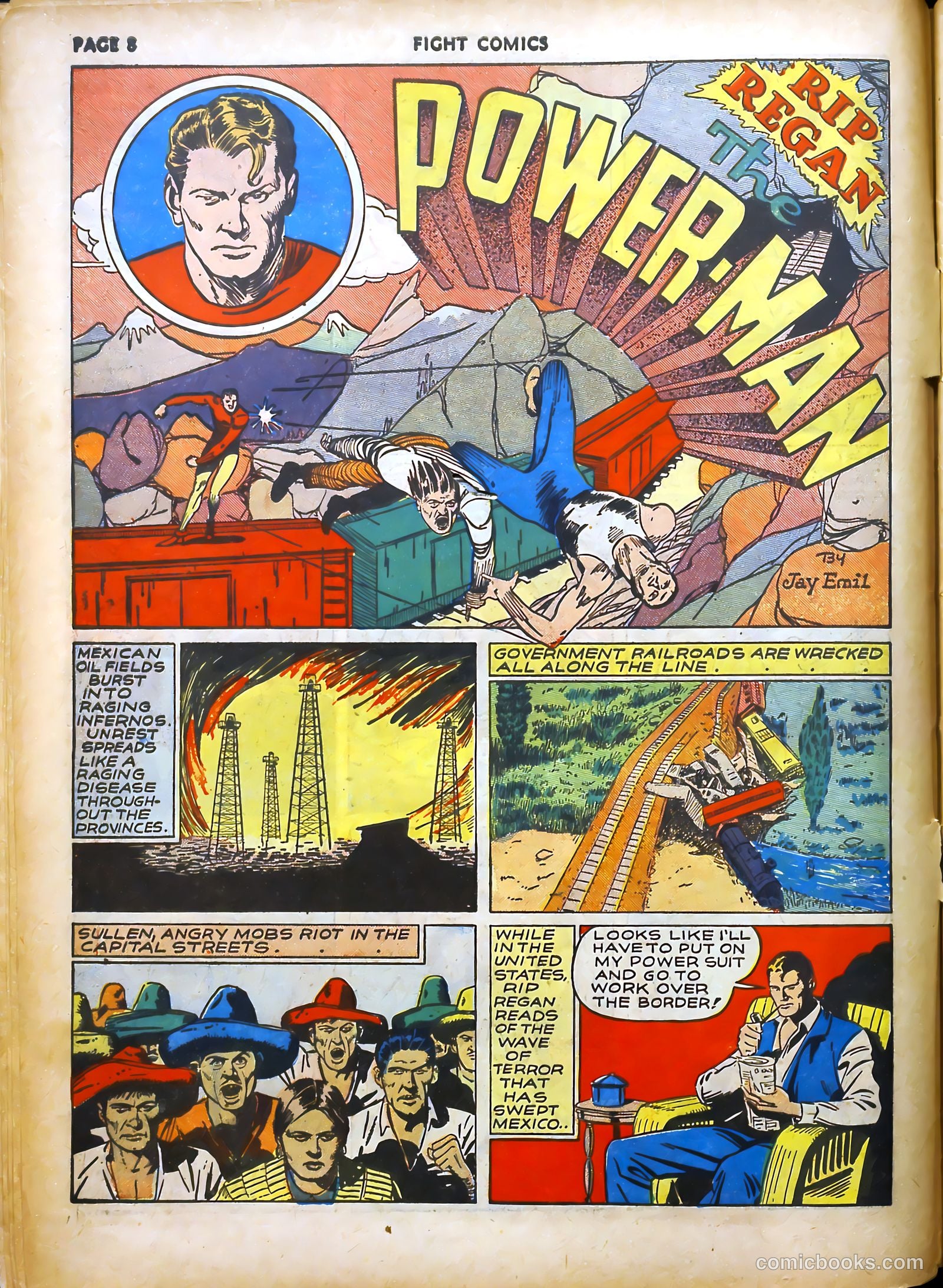 Fight Comics #14 — page 11 of 69