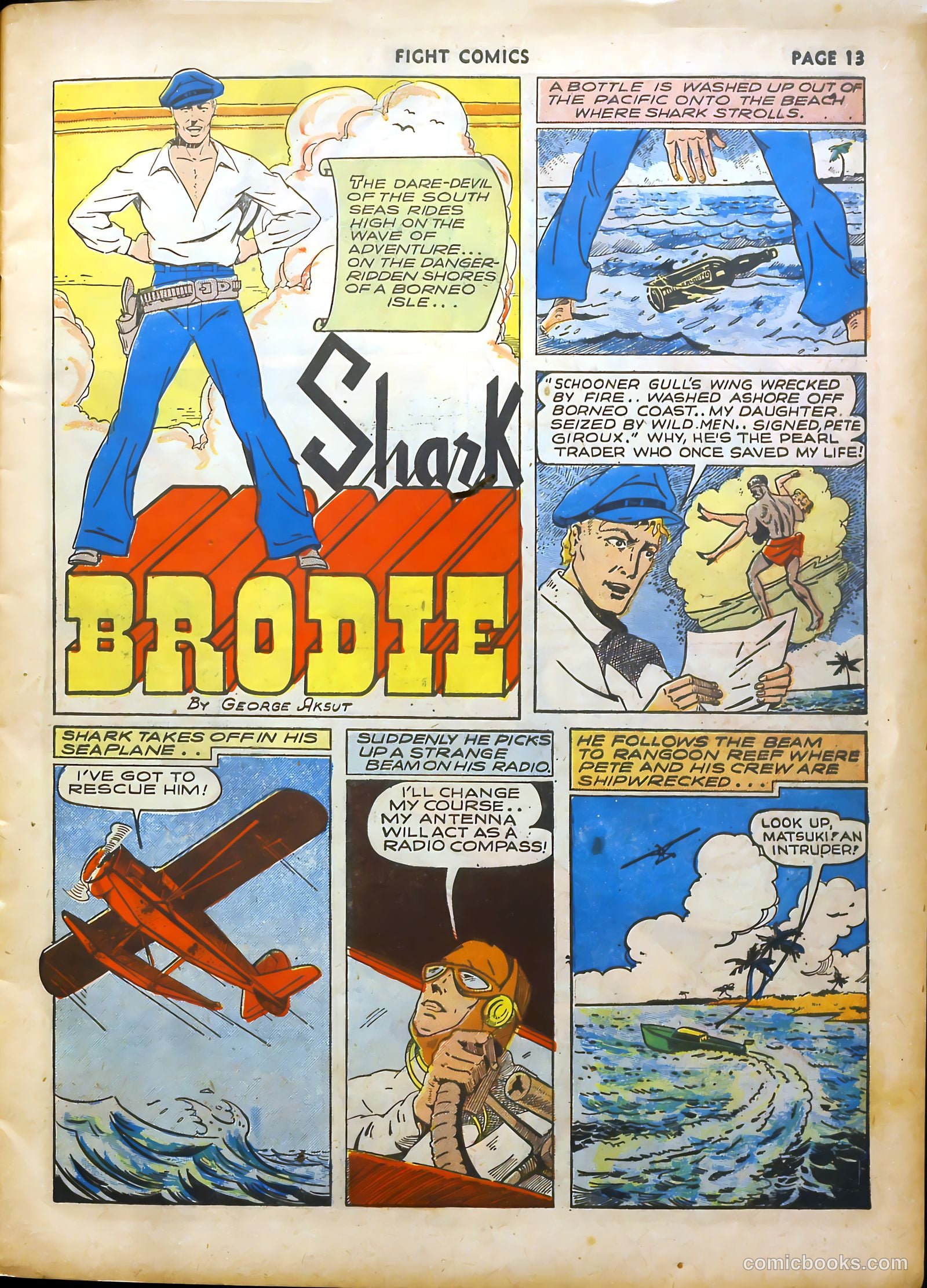 Fight Comics #14 — page 16 of 69