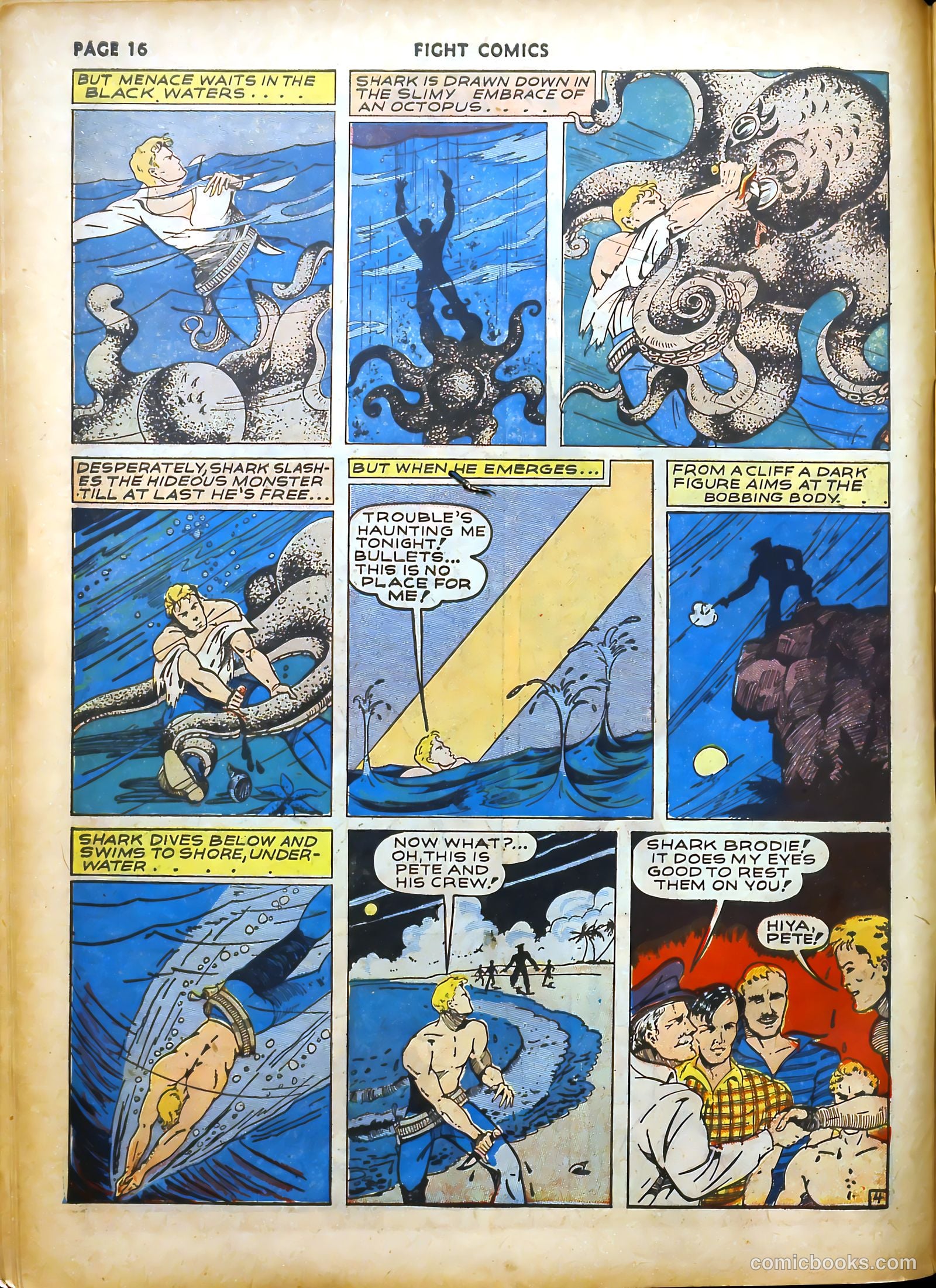 Fight Comics #14 — page 19 of 69