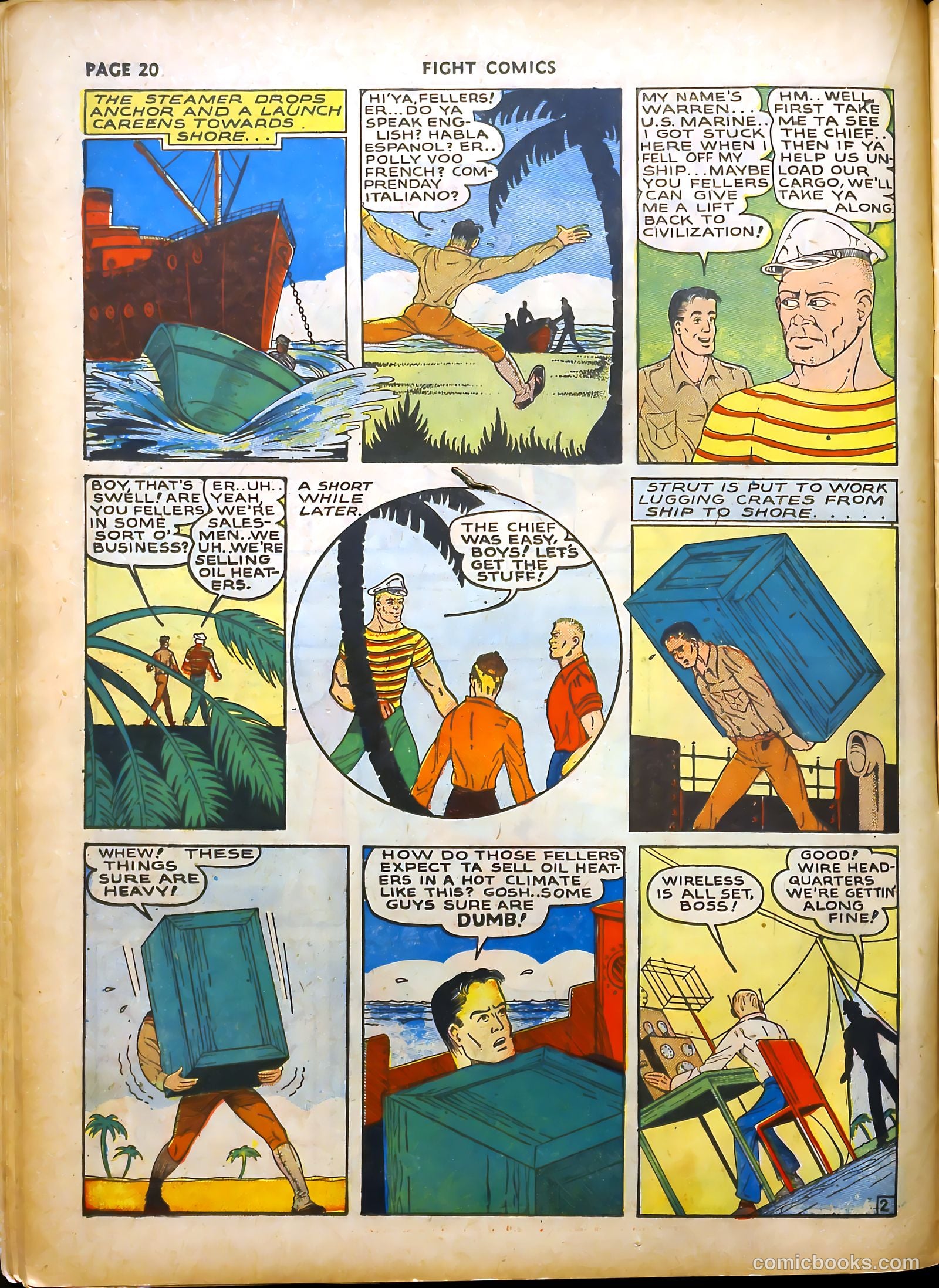 Fight Comics #14 — page 23 of 69