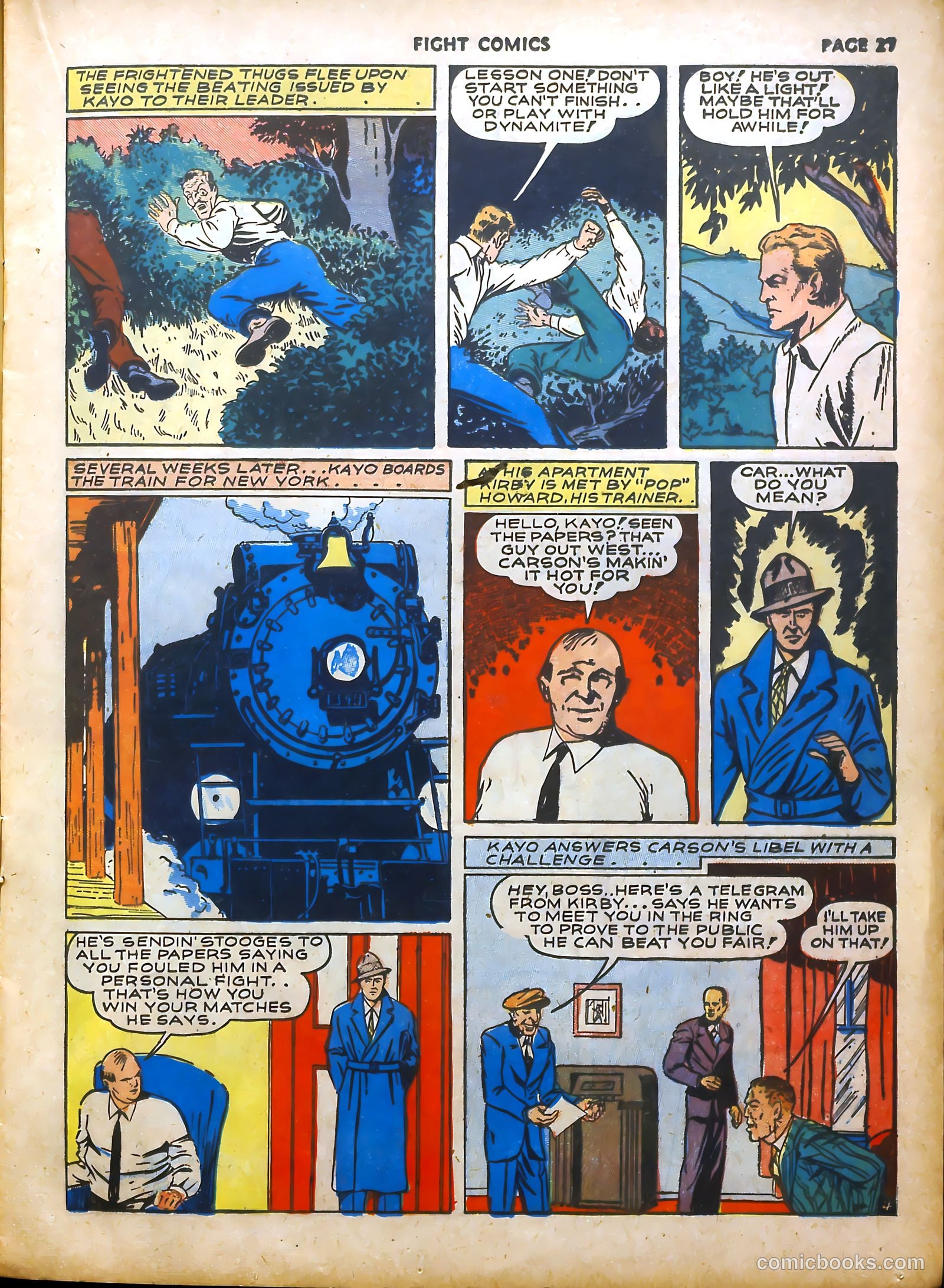 Fight Comics #14 — page 30 of 69