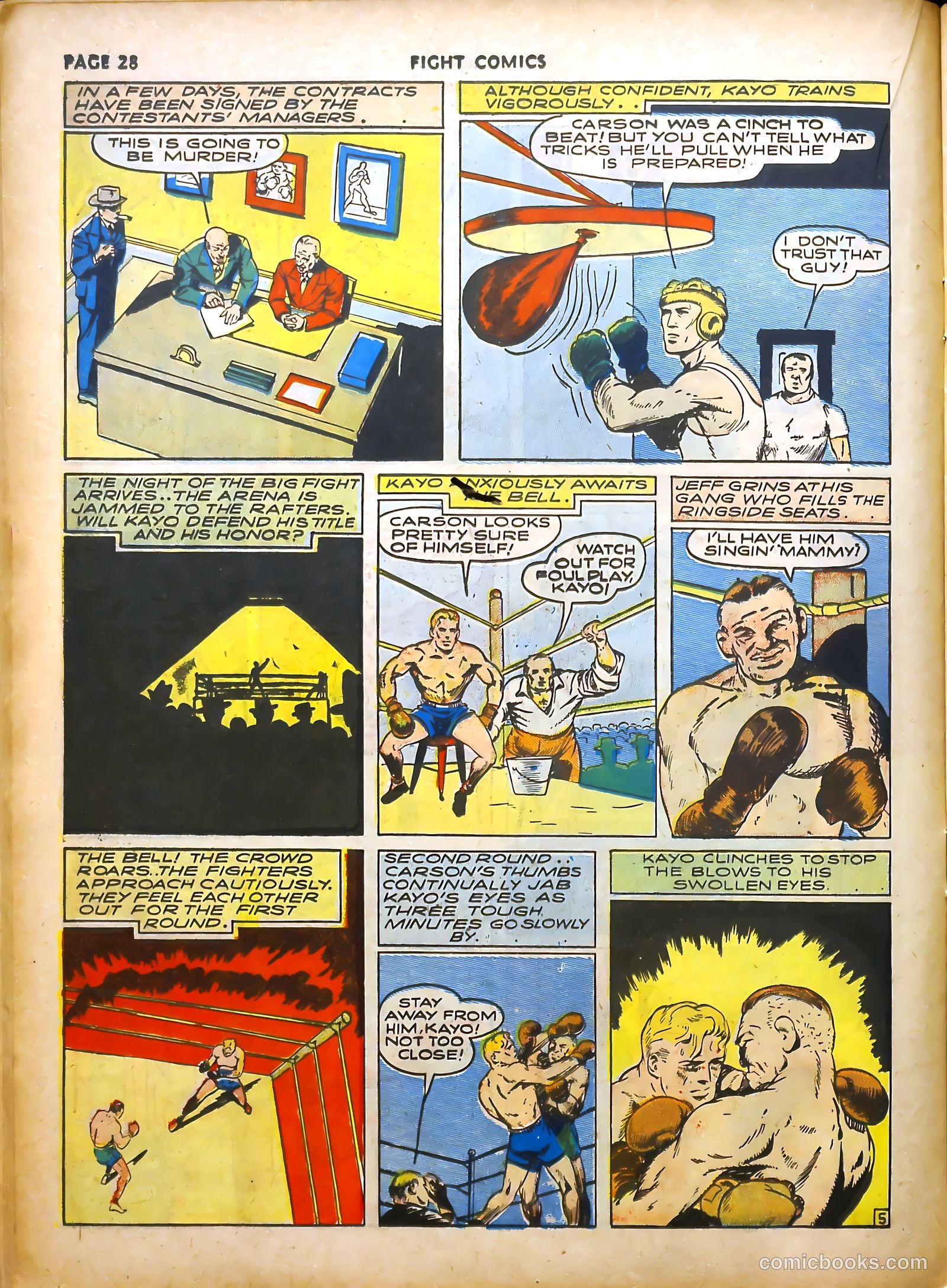 Fight Comics #14 — page 31 of 69