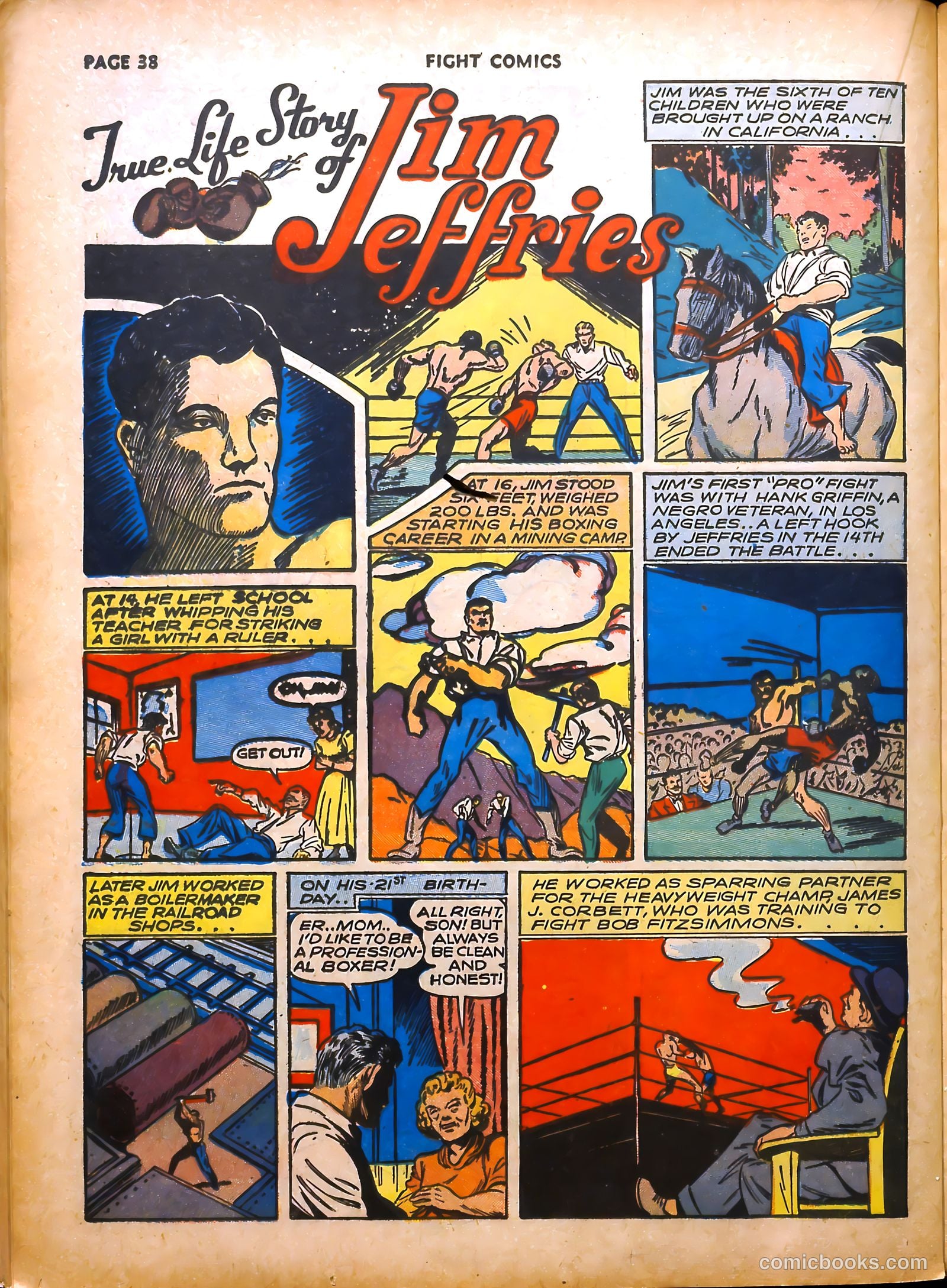 Fight Comics #14 — page 41 of 69
