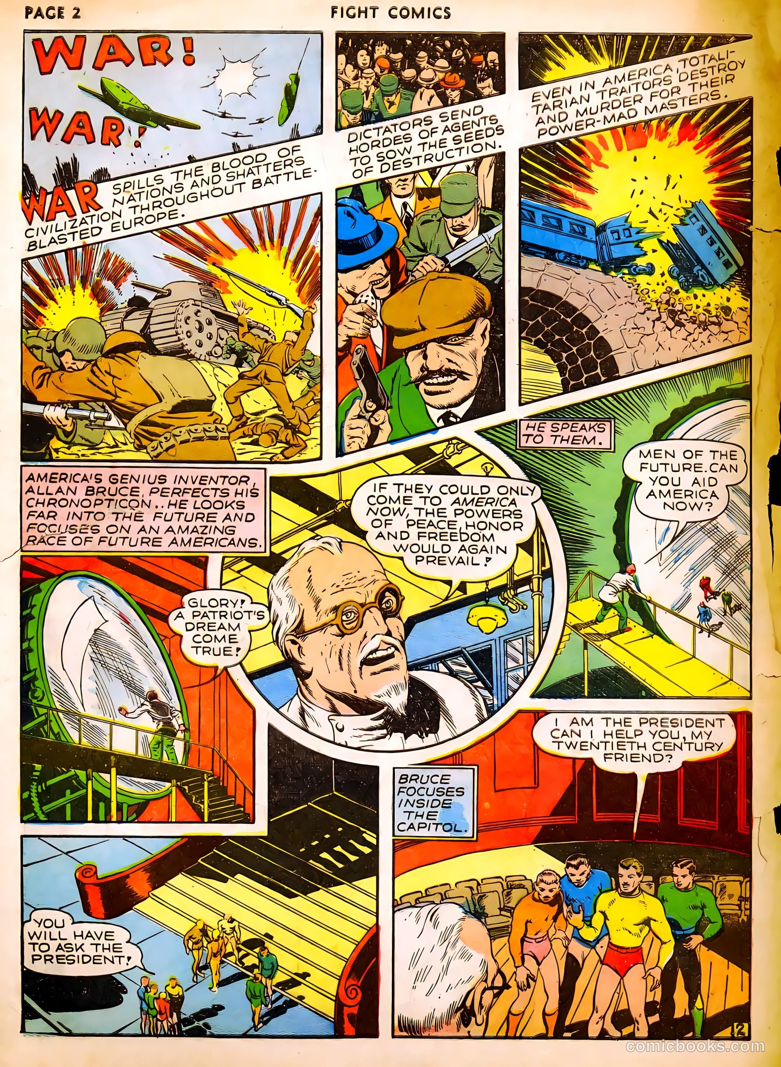 Fight Comics #15 — page 4 of 69