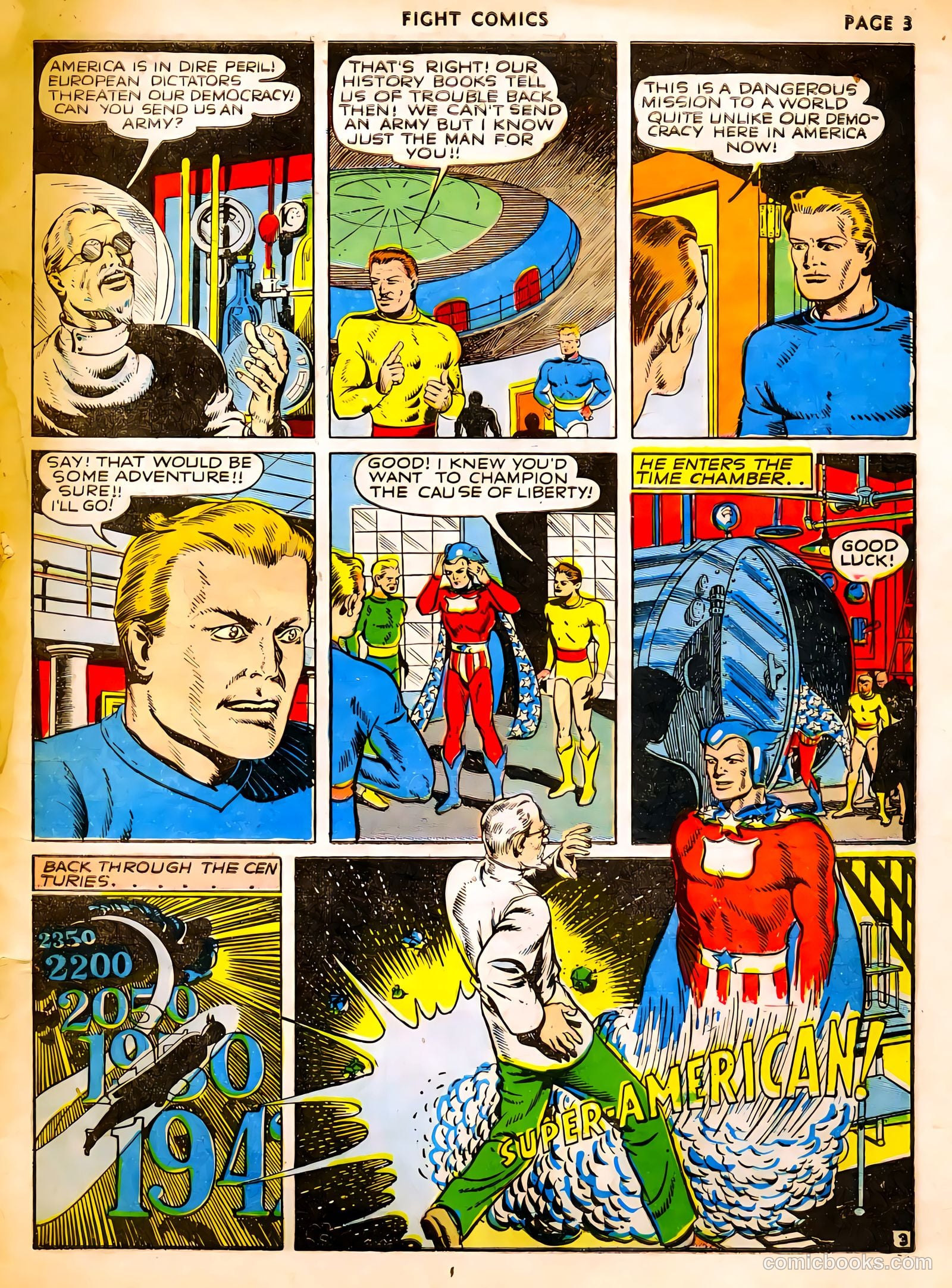 Fight Comics #15 — page 5 of 69