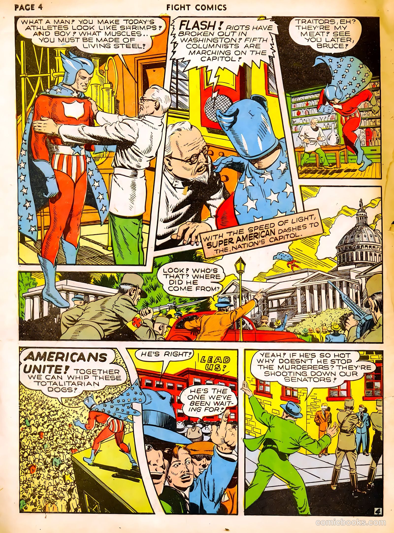 Fight Comics #15 — page 6 of 69