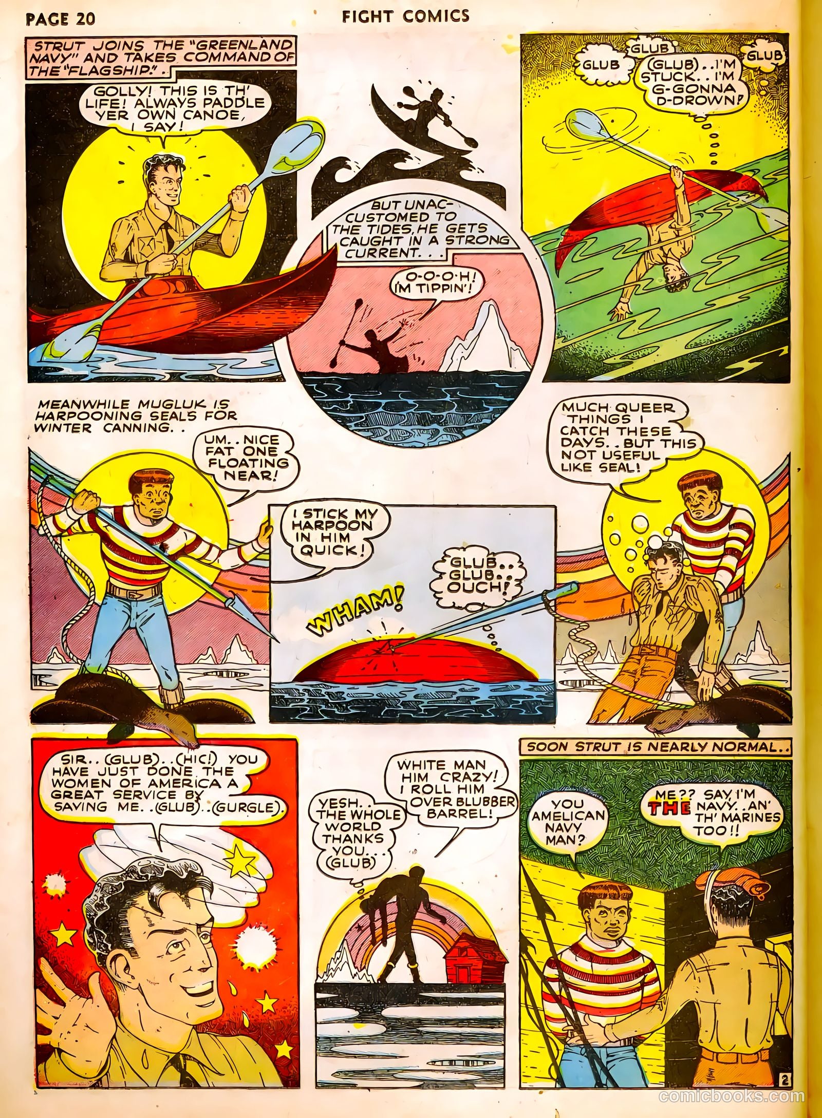 Fight Comics #15 — page 22 of 69