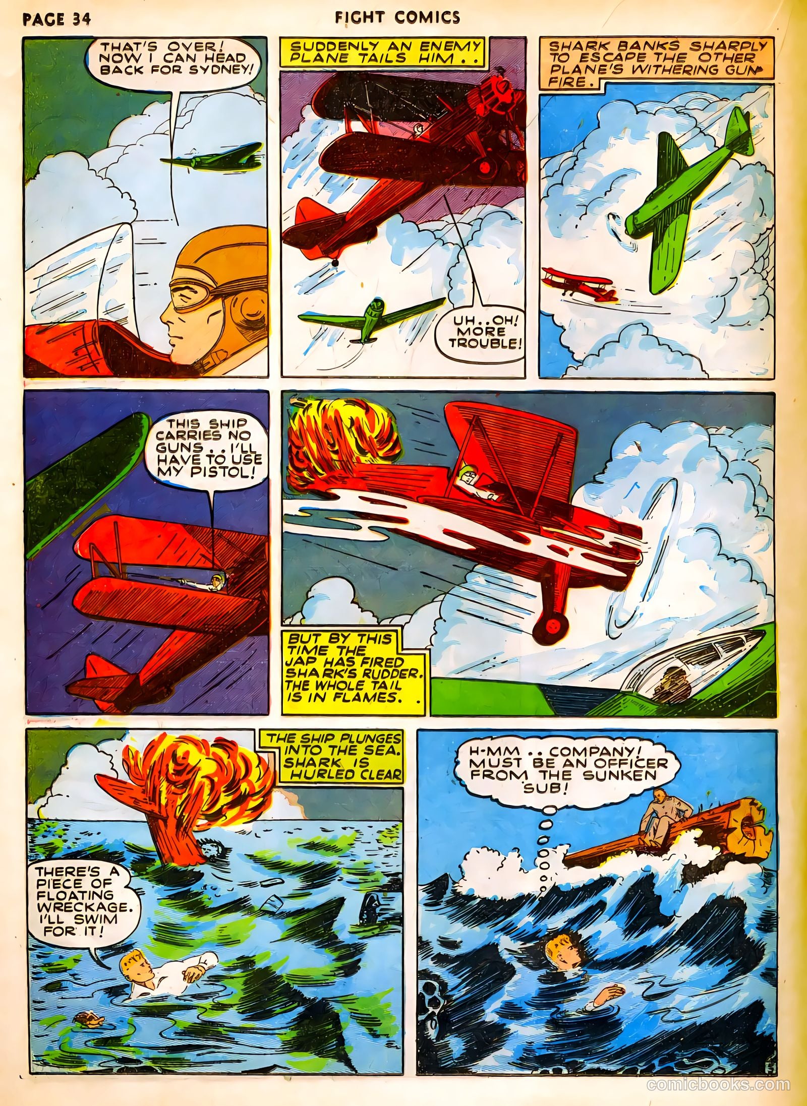 Fight Comics #15 — page 36 of 69