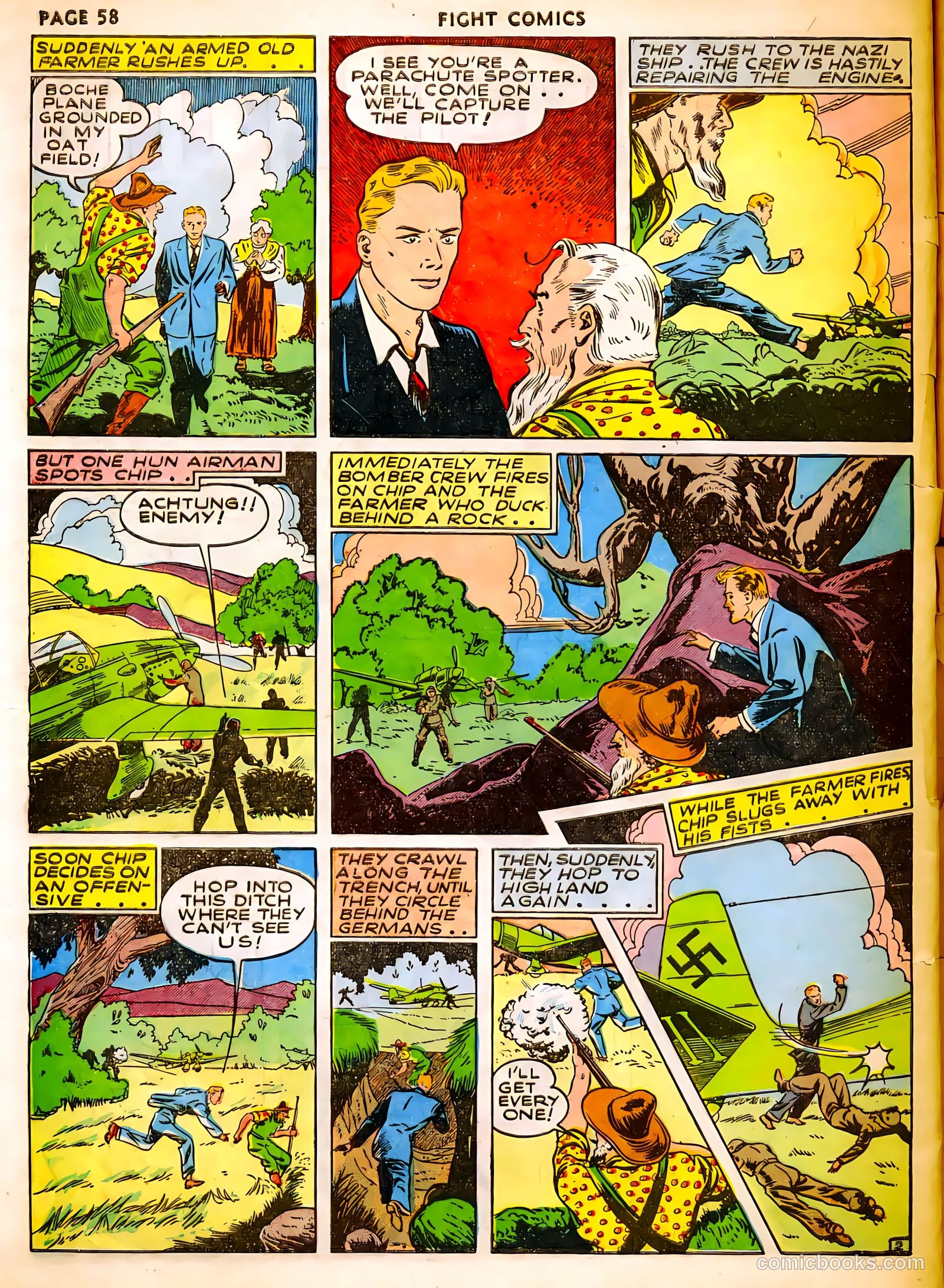 Fight Comics #15 — page 60 of 69