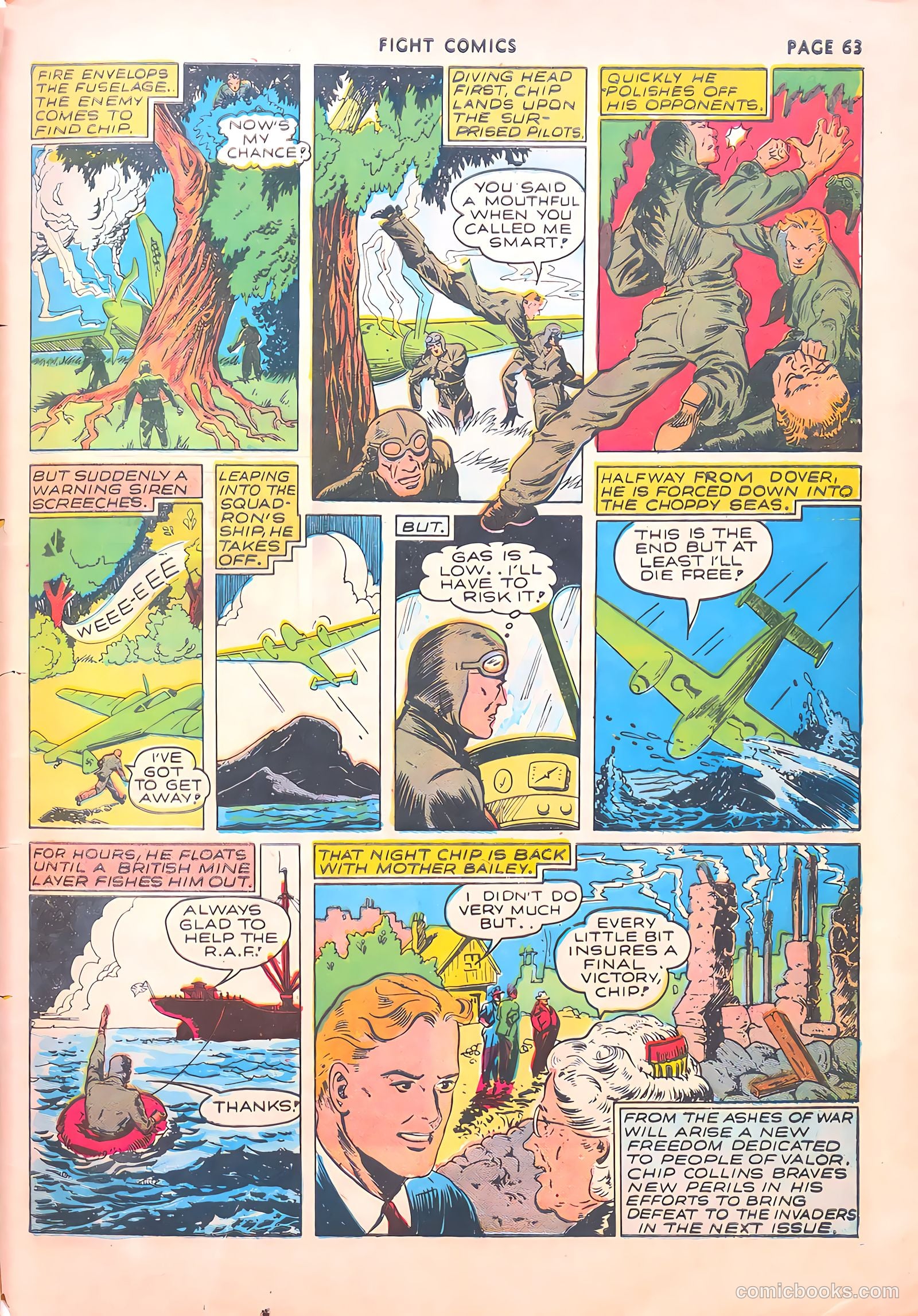Fight Comics #15 — page 65 of 69