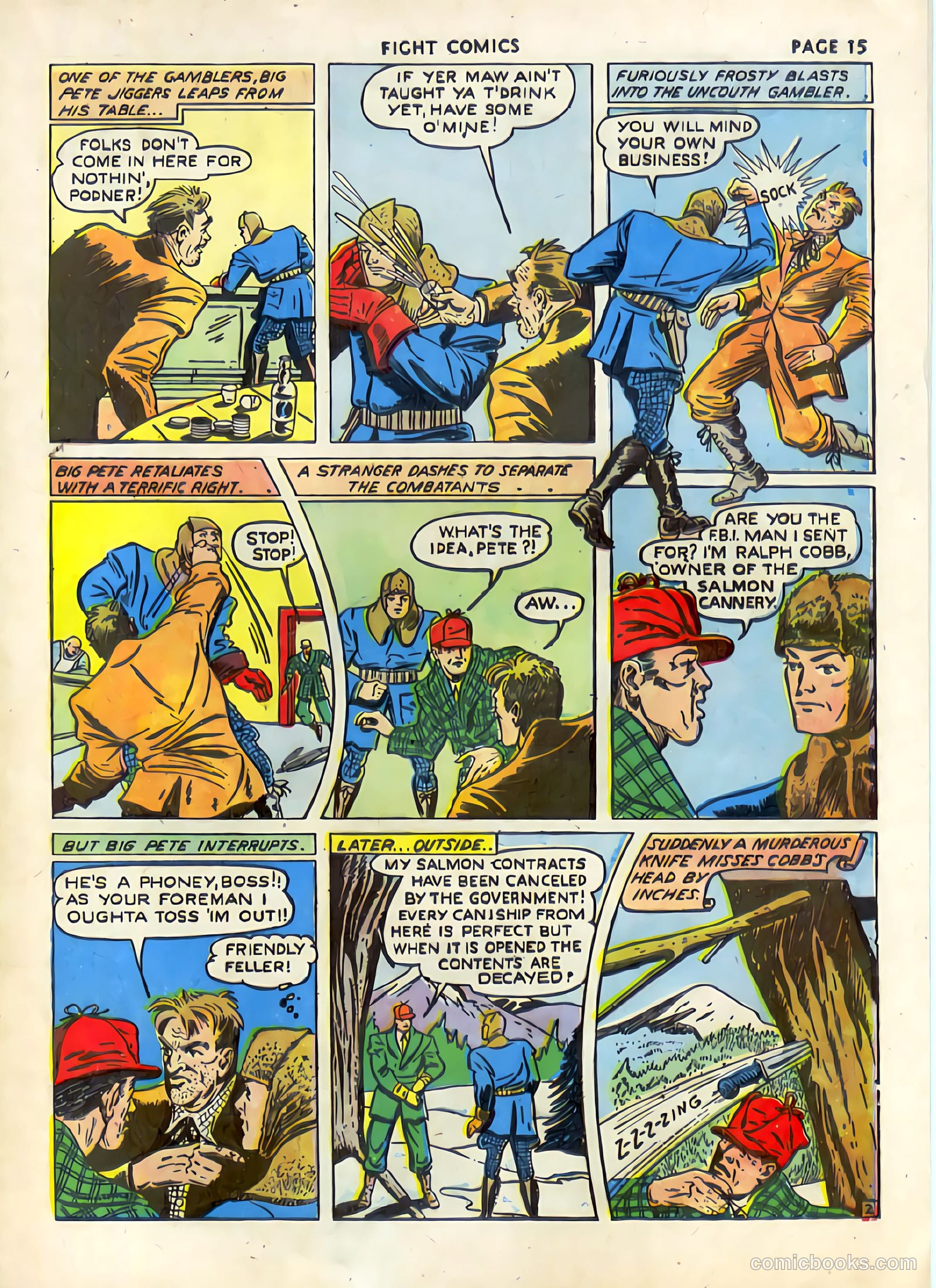 Fight Comics #16 — page 17 of 66