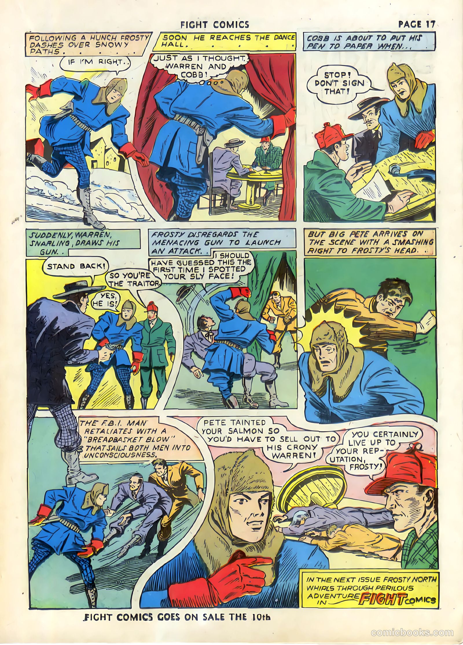 Fight Comics #16 — page 19 of 66