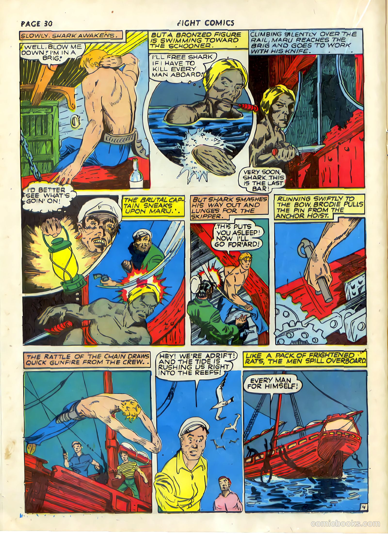 Fight Comics #16 — page 32 of 66